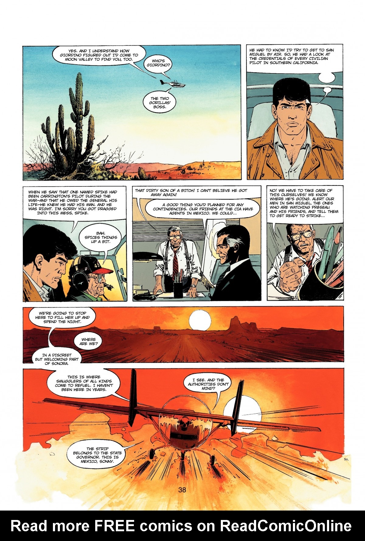 Read online XIII comic -  Issue #14 - 38