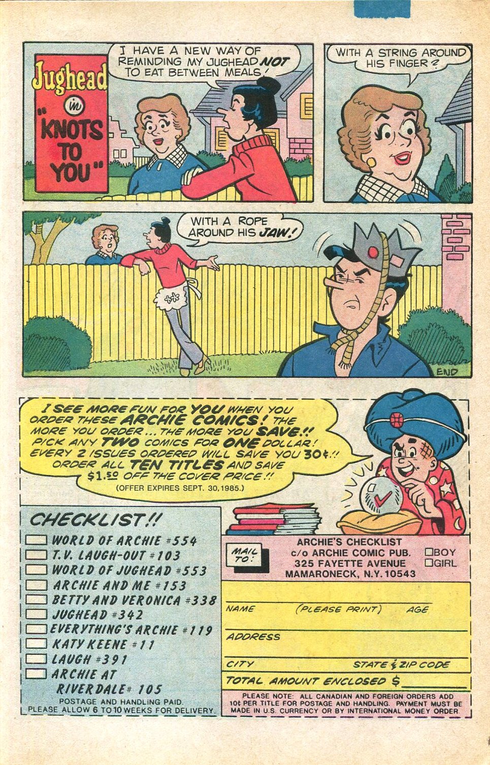 Read online Life With Archie (1958) comic -  Issue #250 - 27