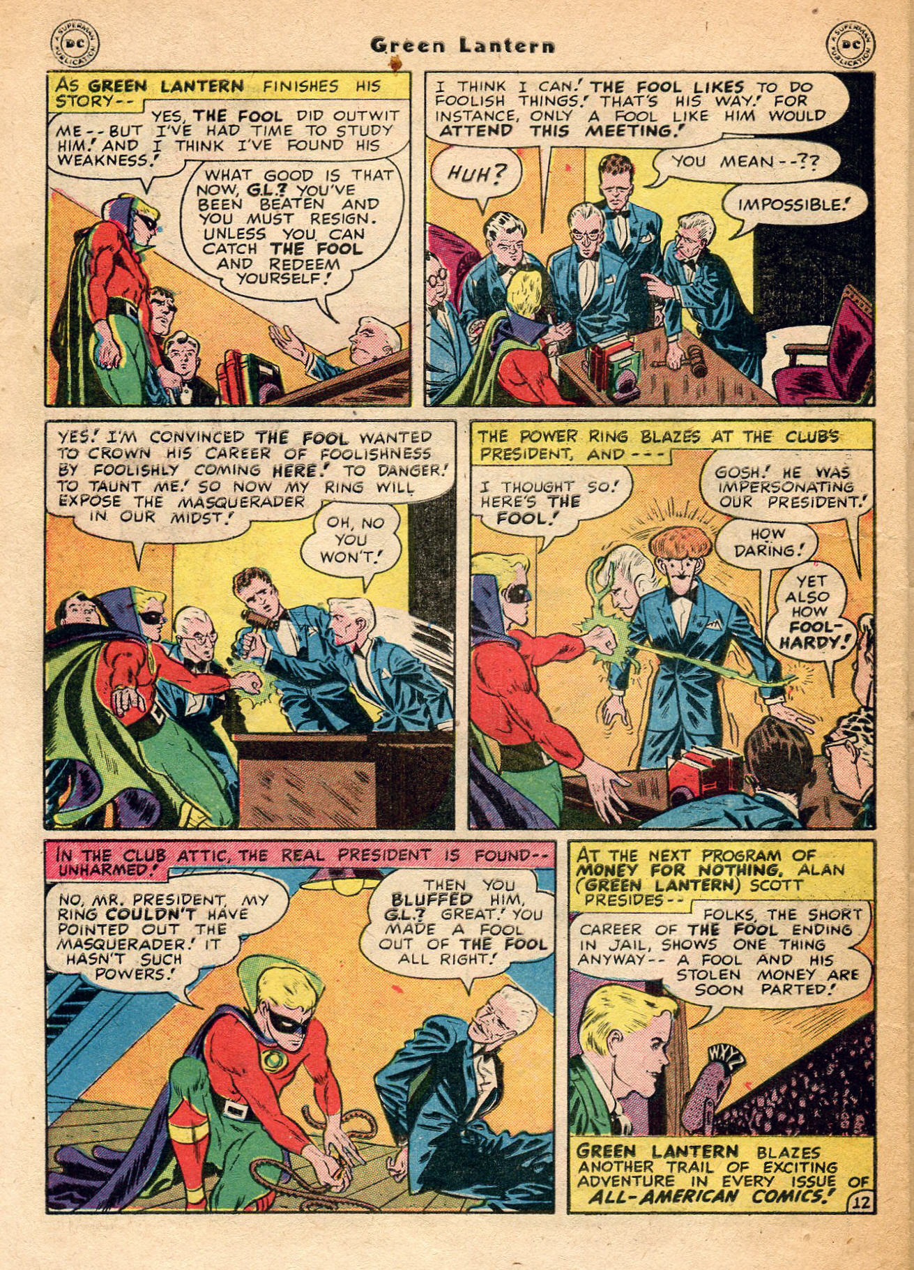 Read online Green Lantern (1941) comic -  Issue #28 - 15