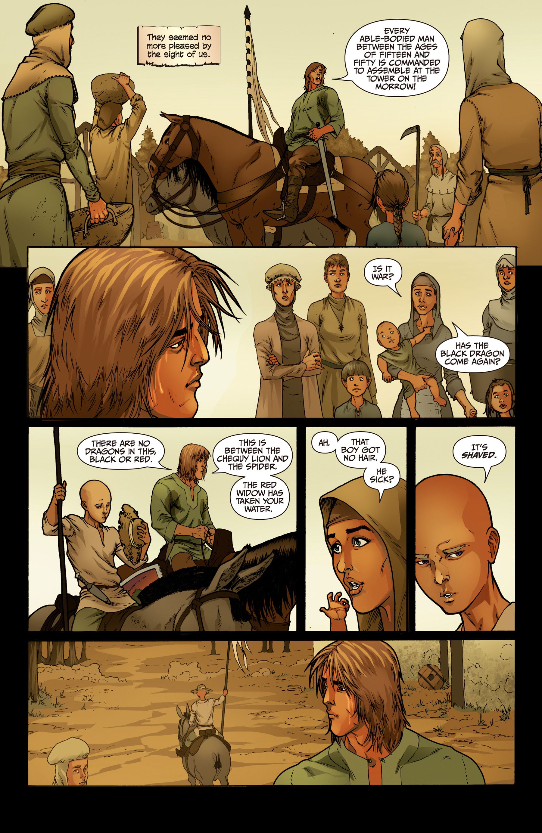 Read online The Sworn Sword: The Graphic Novel comic -  Issue # Full - 32