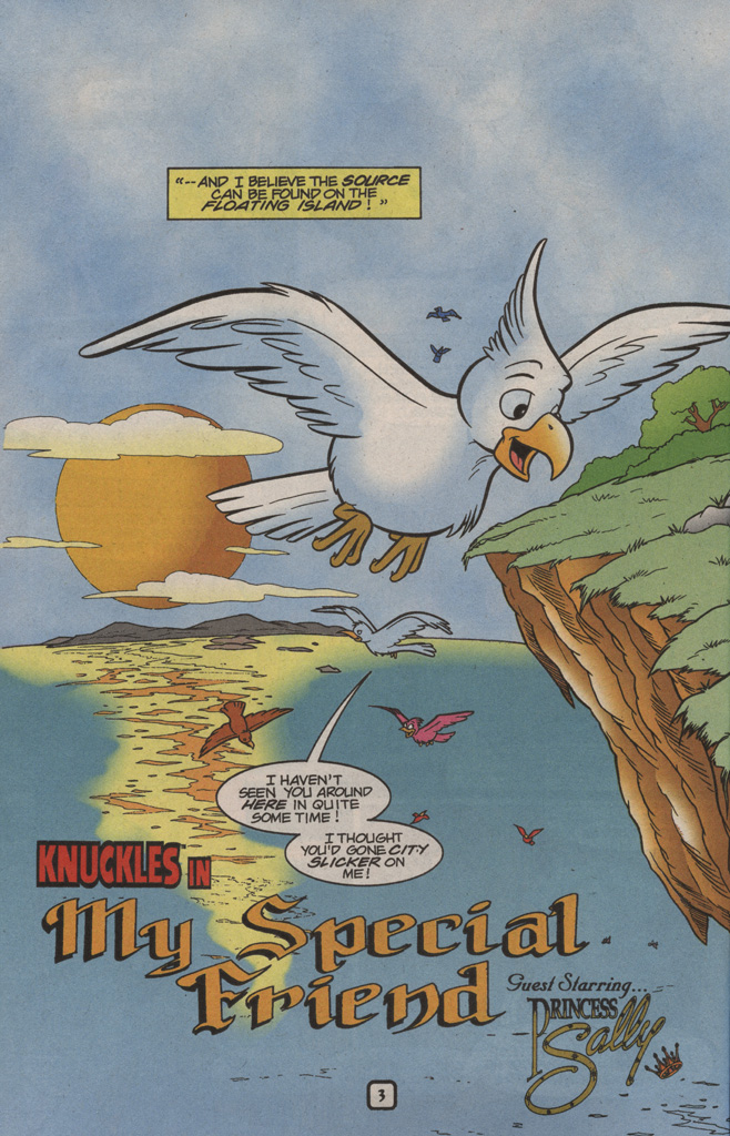 Read online Knuckles the Echidna comic -  Issue #29 - 6