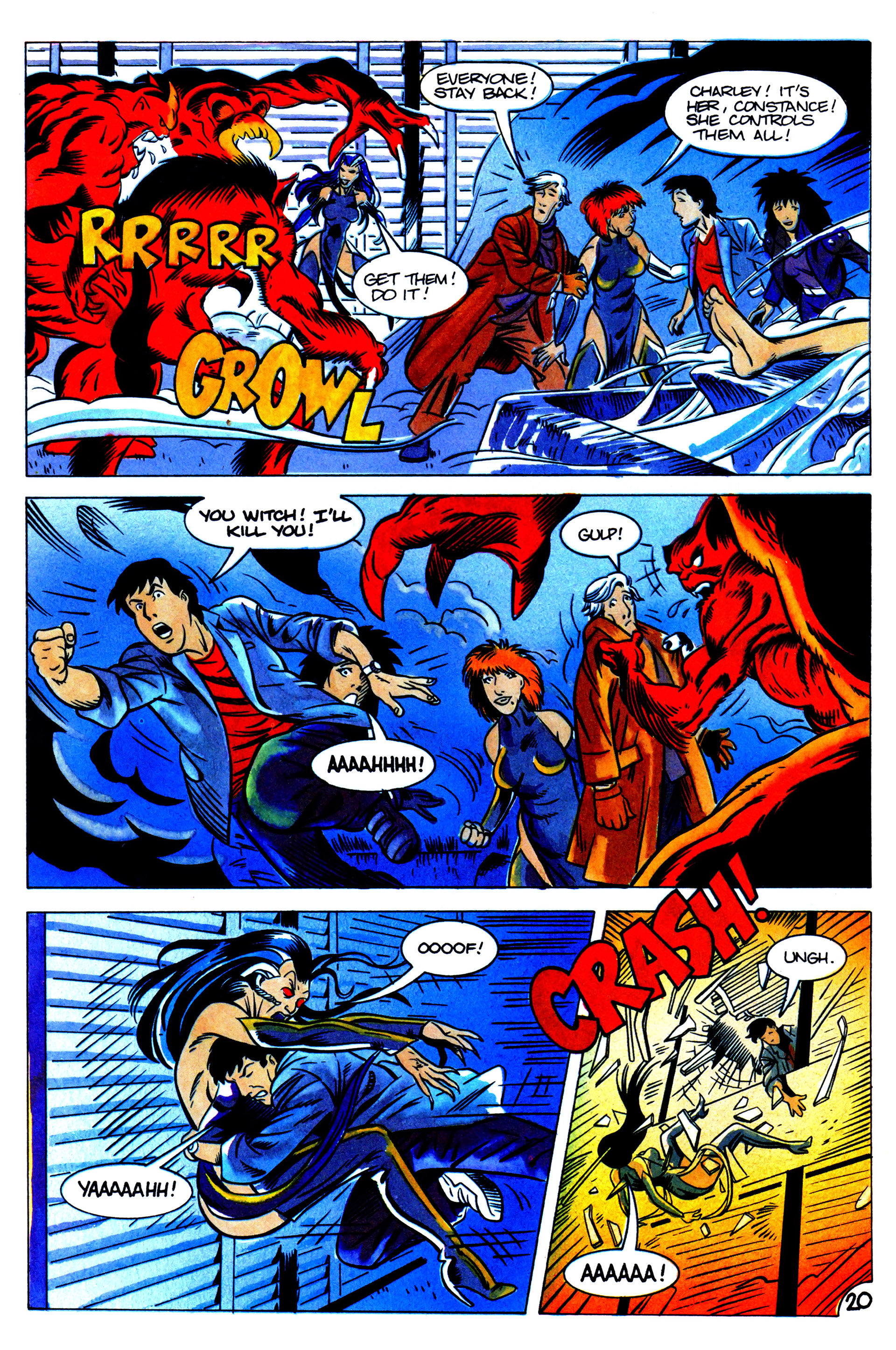 Read online Fright Night (1988) comic -  Issue #16 - 24