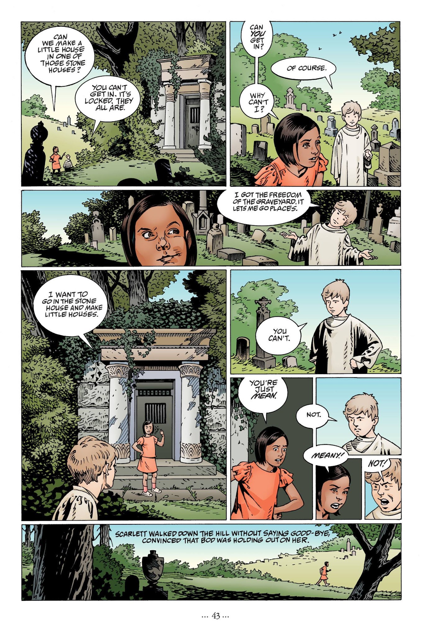 Read online The Graveyard Book: Graphic Novel comic -  Issue # TPB 1 - 48