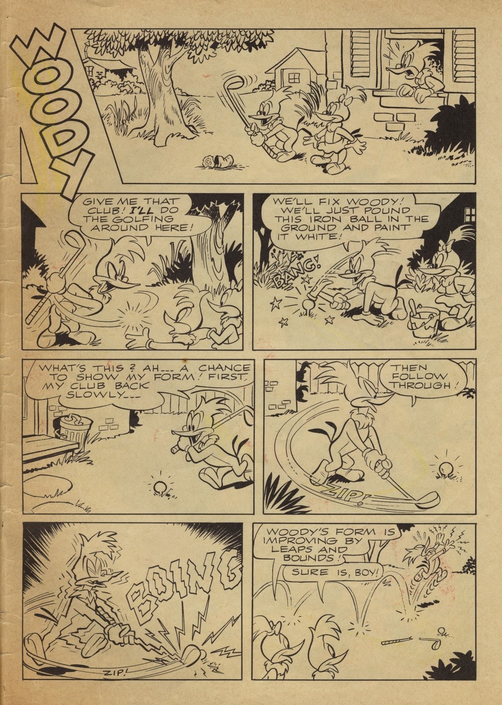 Read online Walter Lantz Woody Woodpecker (1952) comic -  Issue #23 - 35