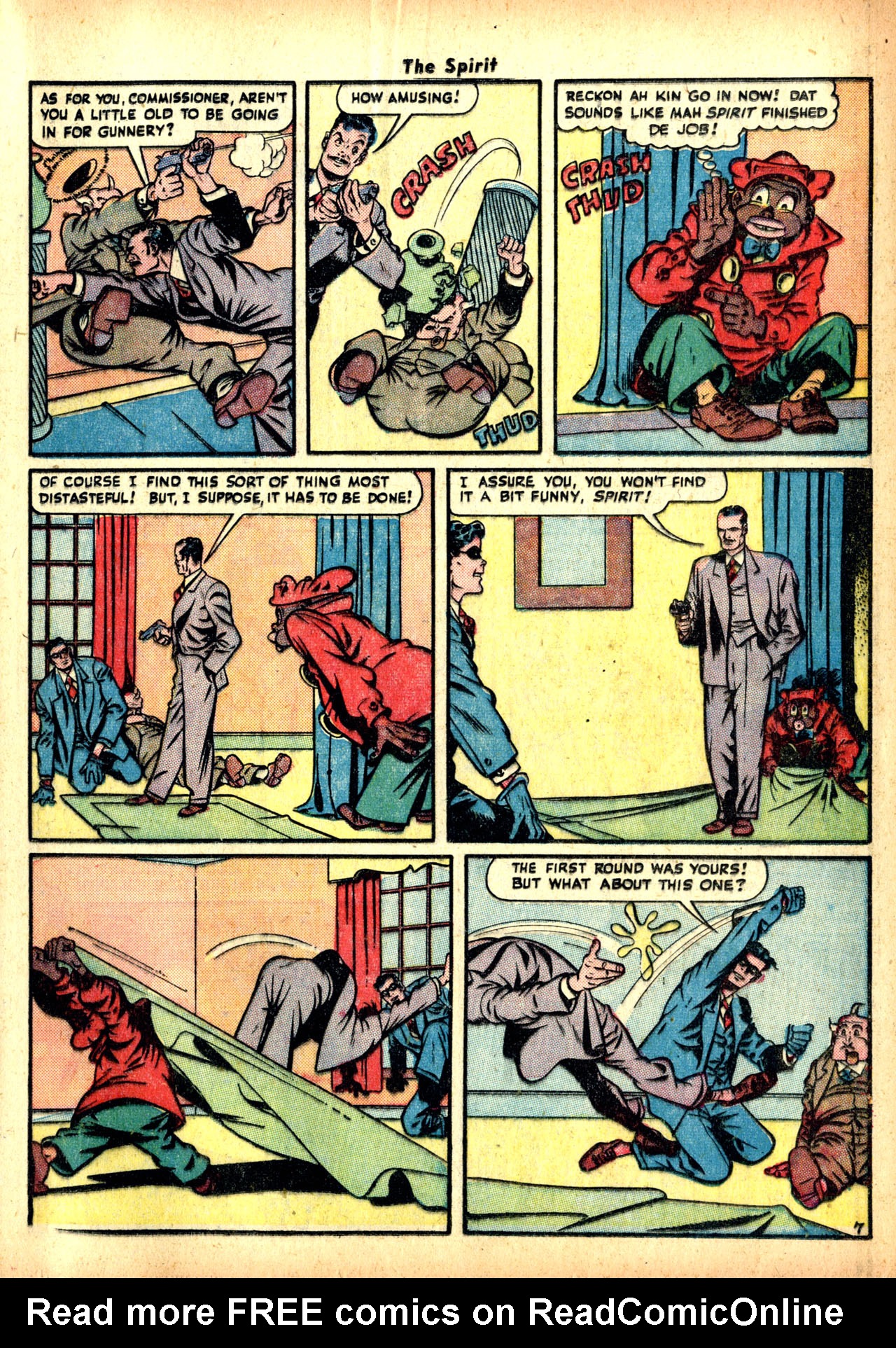 Read online The Spirit (1944) comic -  Issue #5 - 17