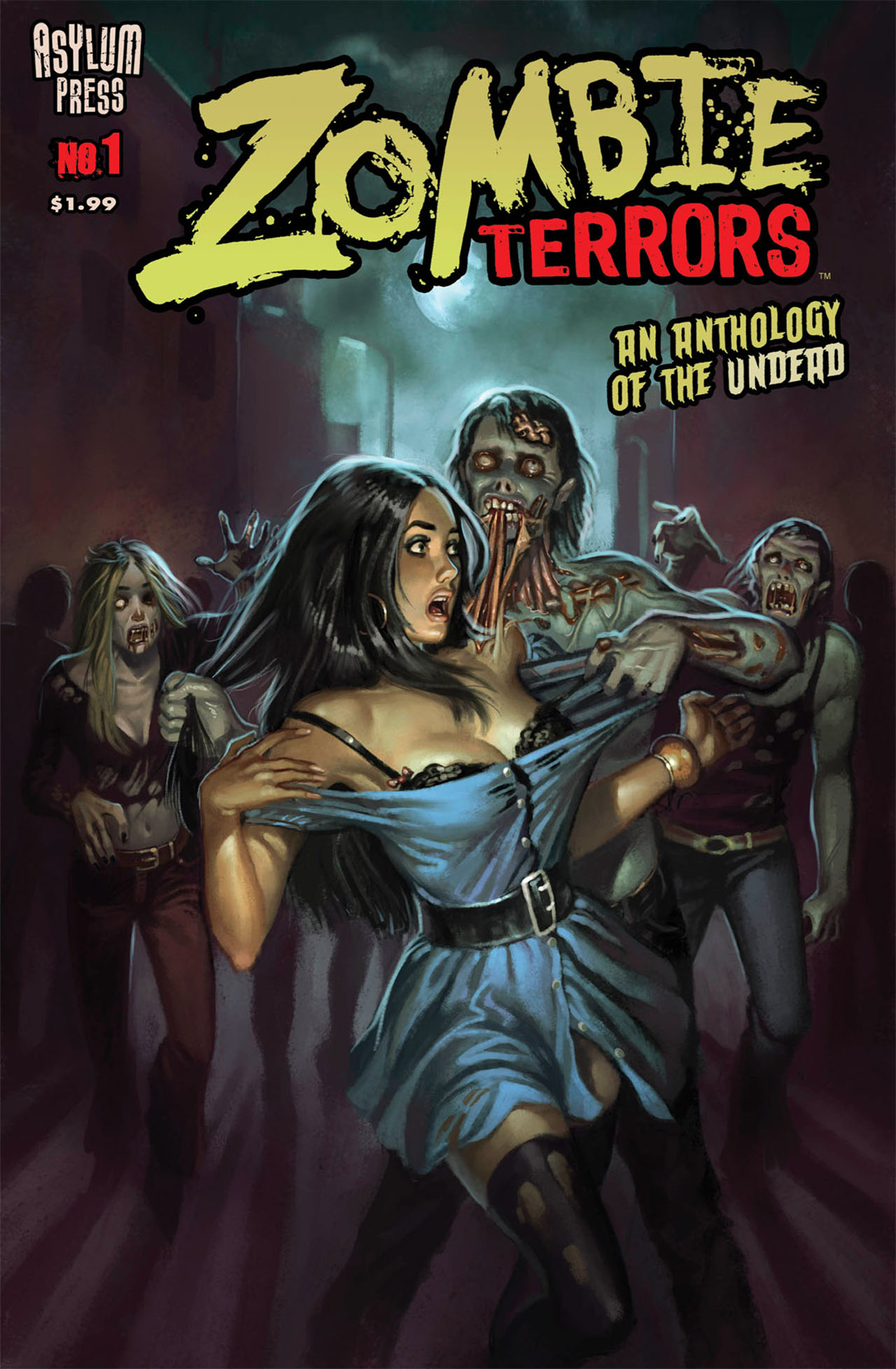 Read online Zombie Terrors comic -  Issue #1 - 1