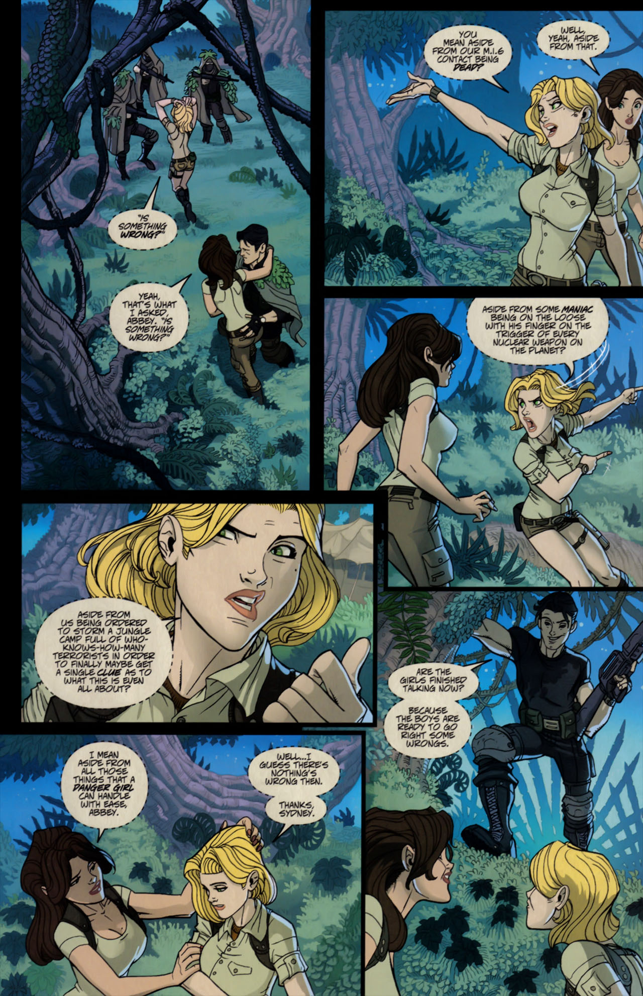 Read online Danger Girl: Body Shots comic -  Issue #2 - 14