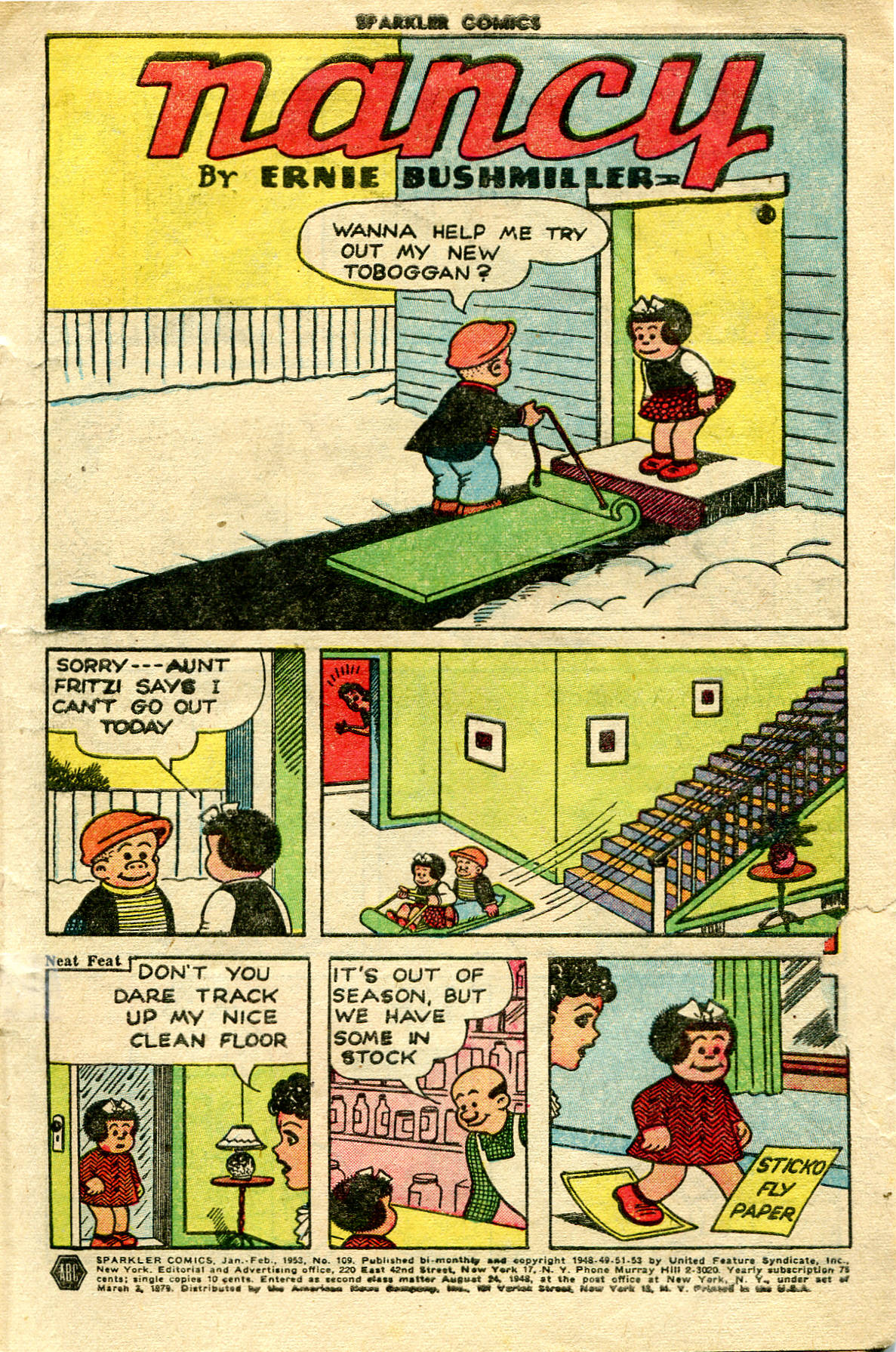 Read online Sparkler Comics comic -  Issue #109 - 3