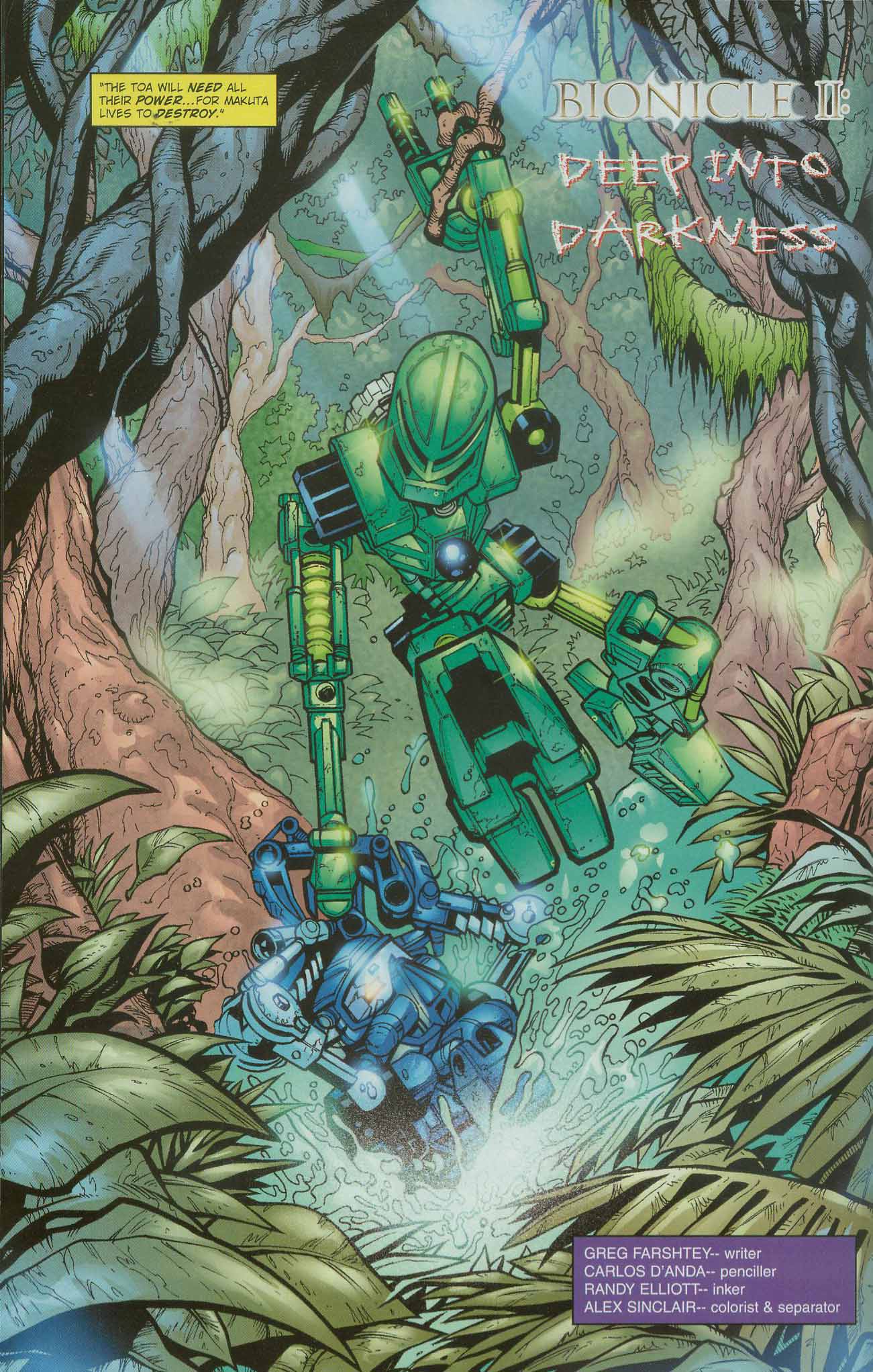 Read online Bionicle comic -  Issue #2 - 4