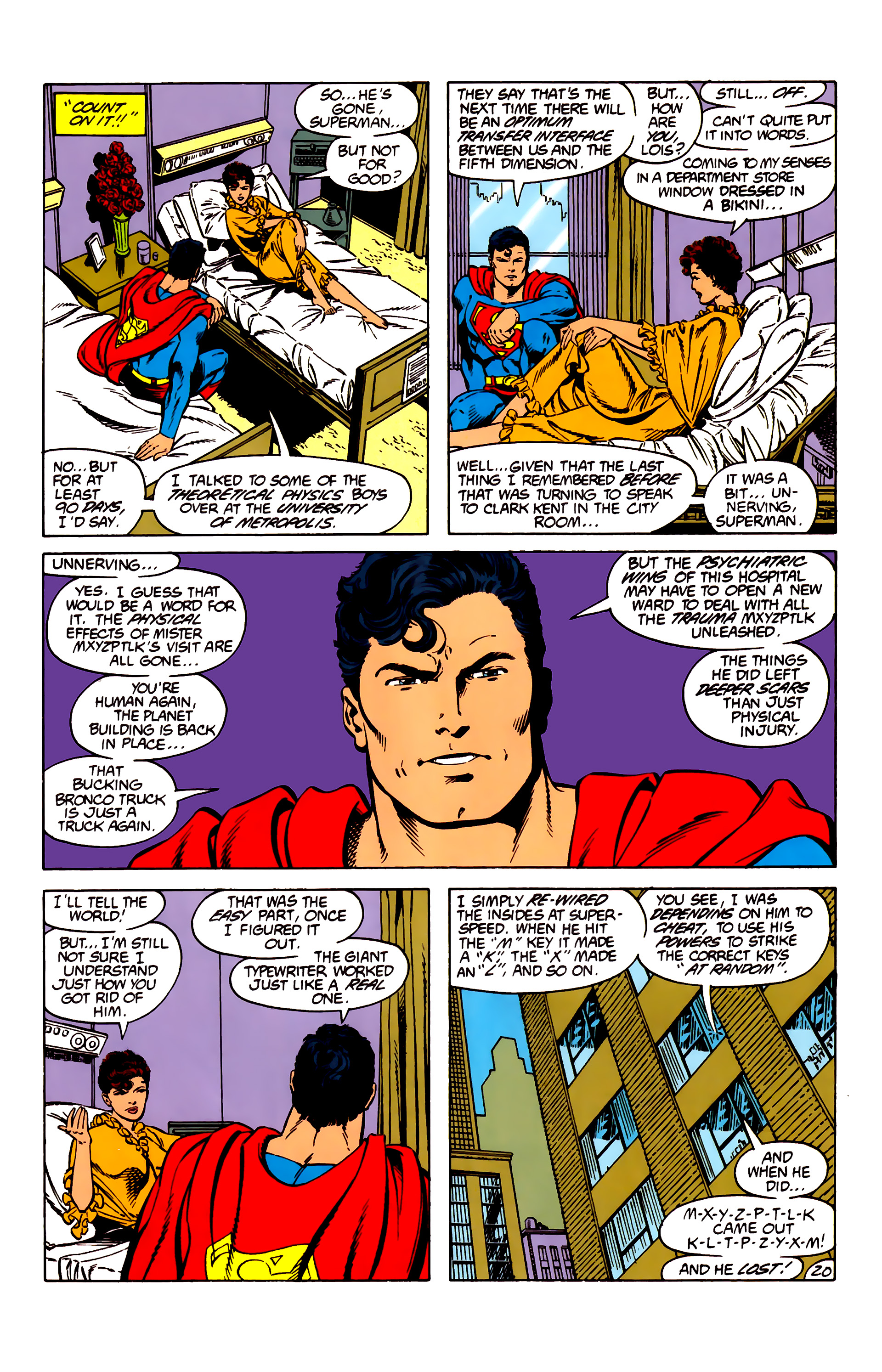 Read online Superman (1987) comic -  Issue #11 - 21