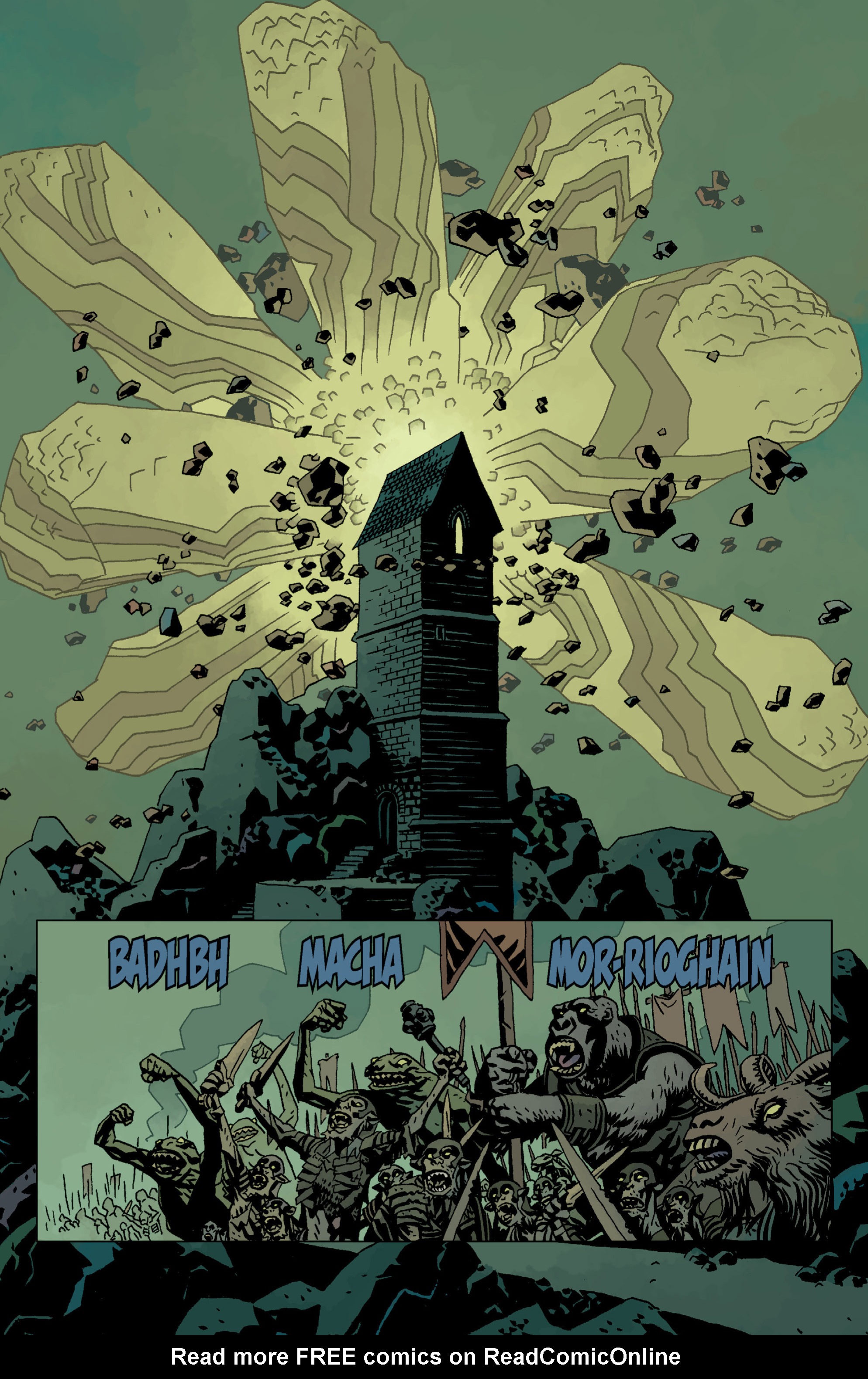 Read online Hellboy comic -  Issue #12 - 85