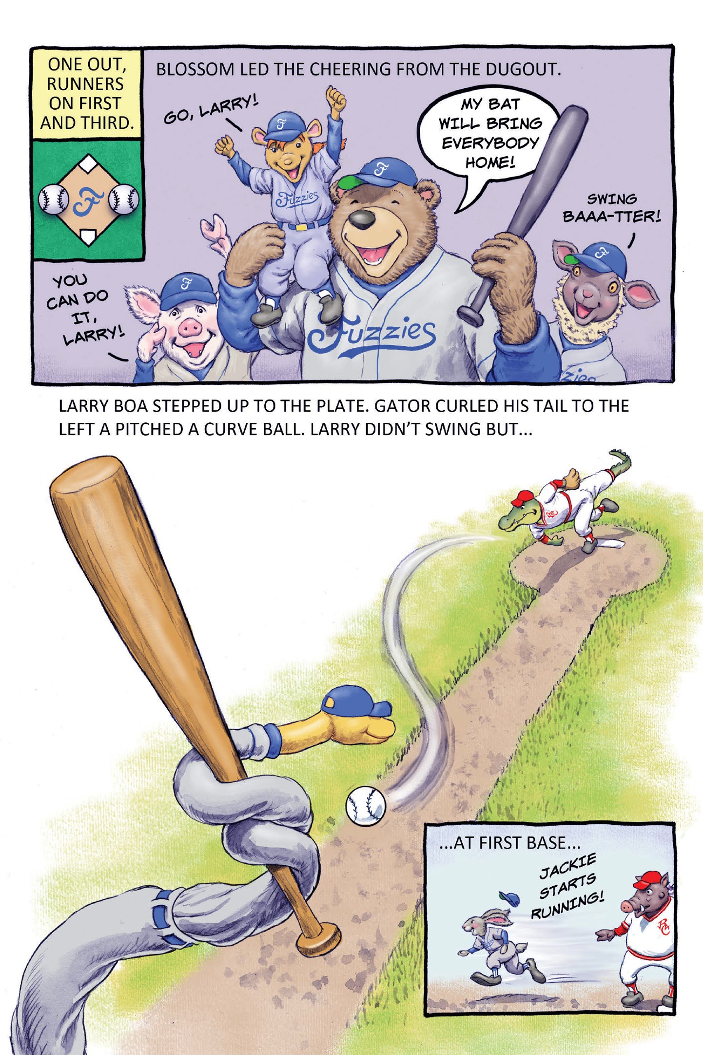Read online Fuzzy Baseball comic -  Issue #1 - 28