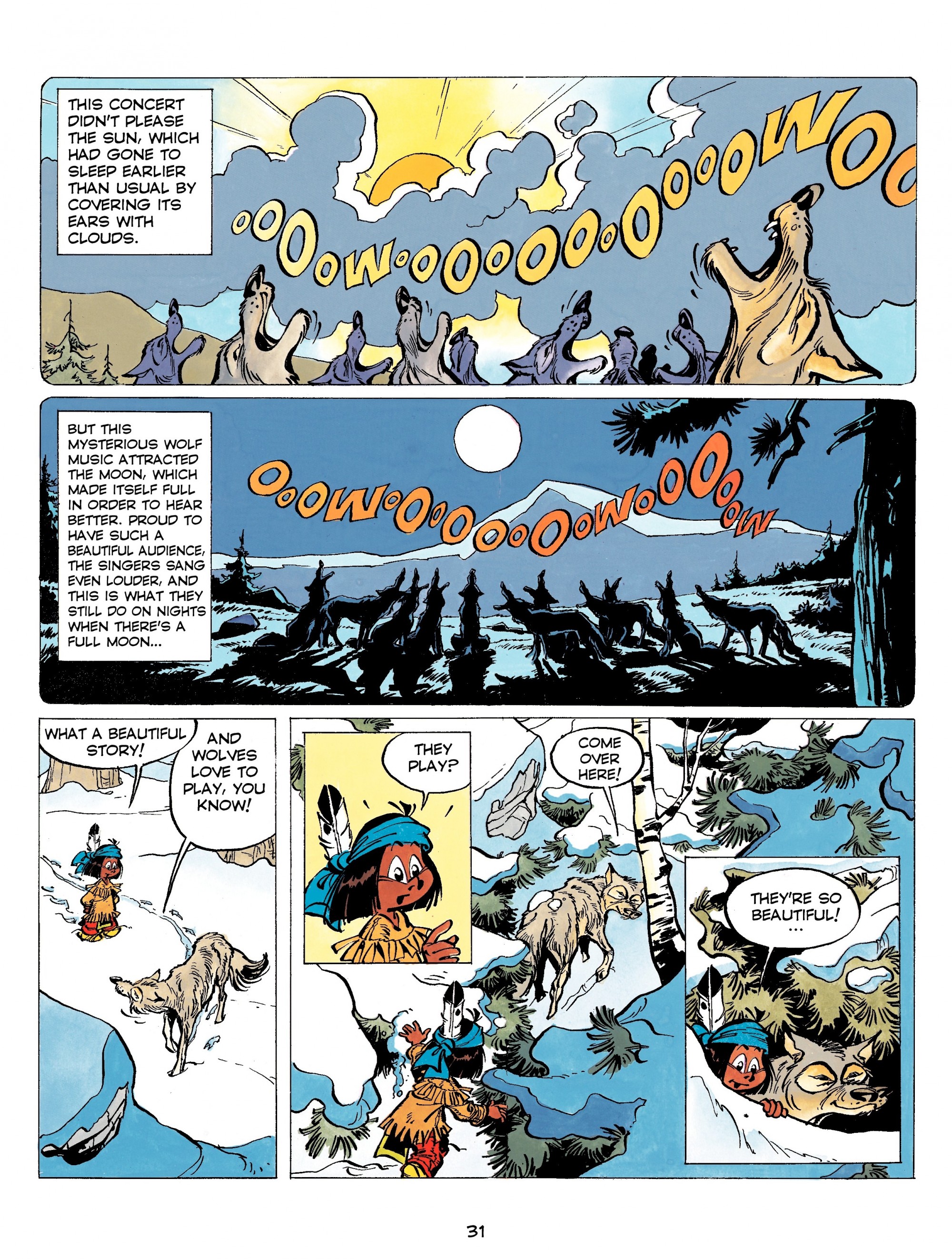 Read online Yakari comic -  Issue #6 - 31
