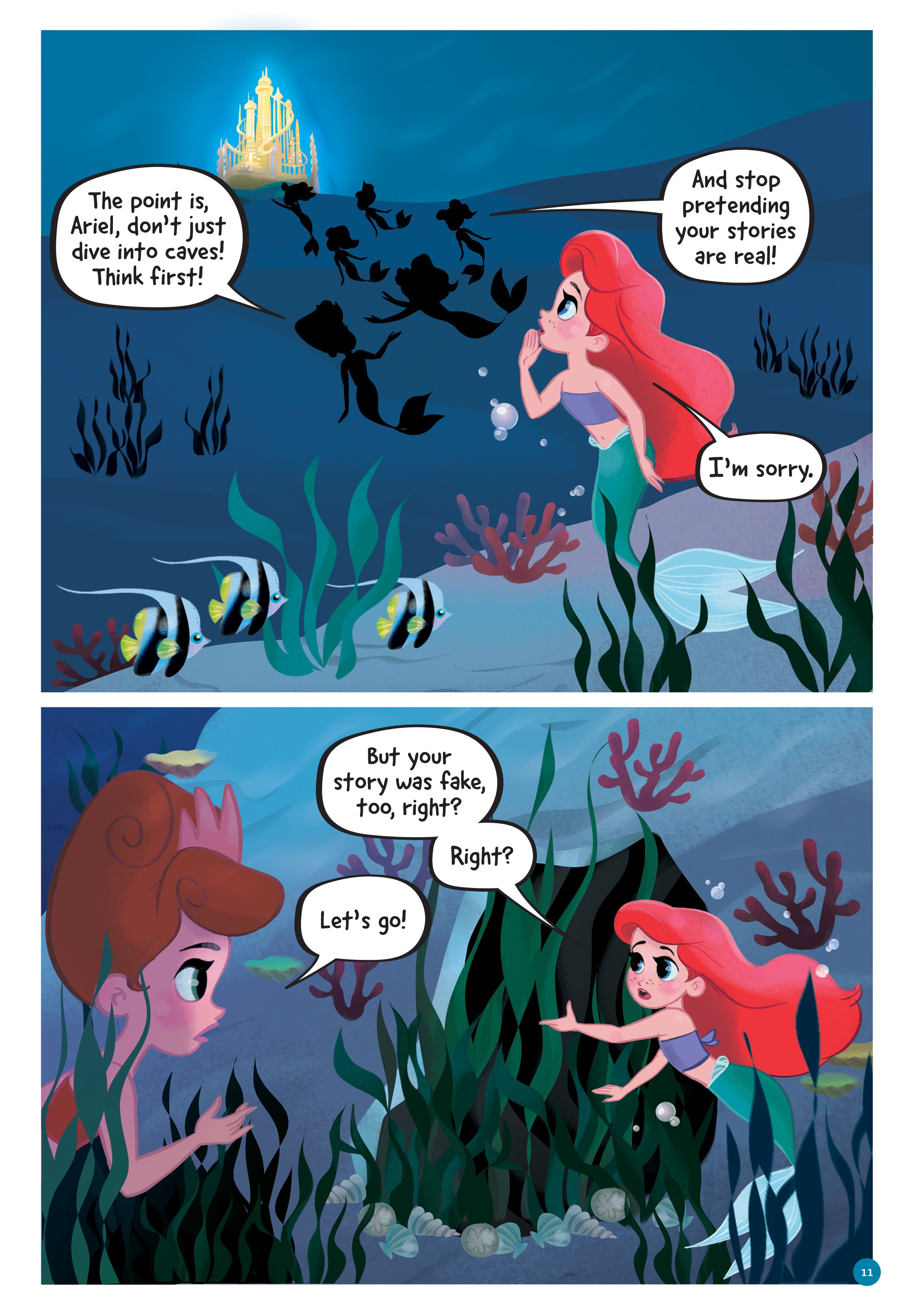 Read online Disney Princess: Ariel and the Sea Wolf comic -  Issue # Full - 10