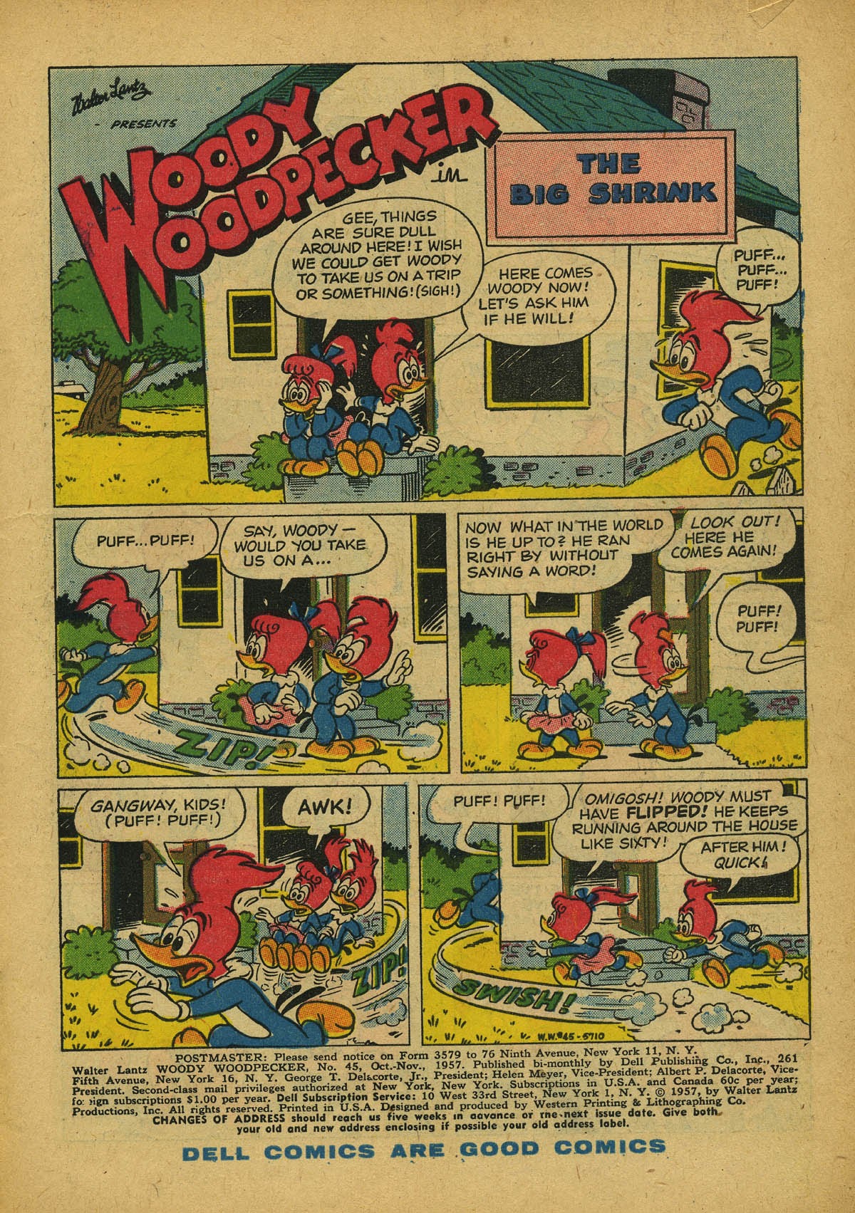 Read online Walter Lantz Woody Woodpecker (1952) comic -  Issue #45 - 3