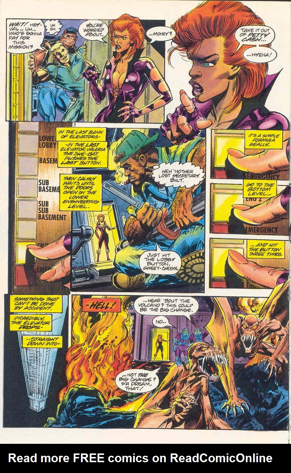 Read online Valeria, The She-Bat (1995) comic -  Issue #2 - 14