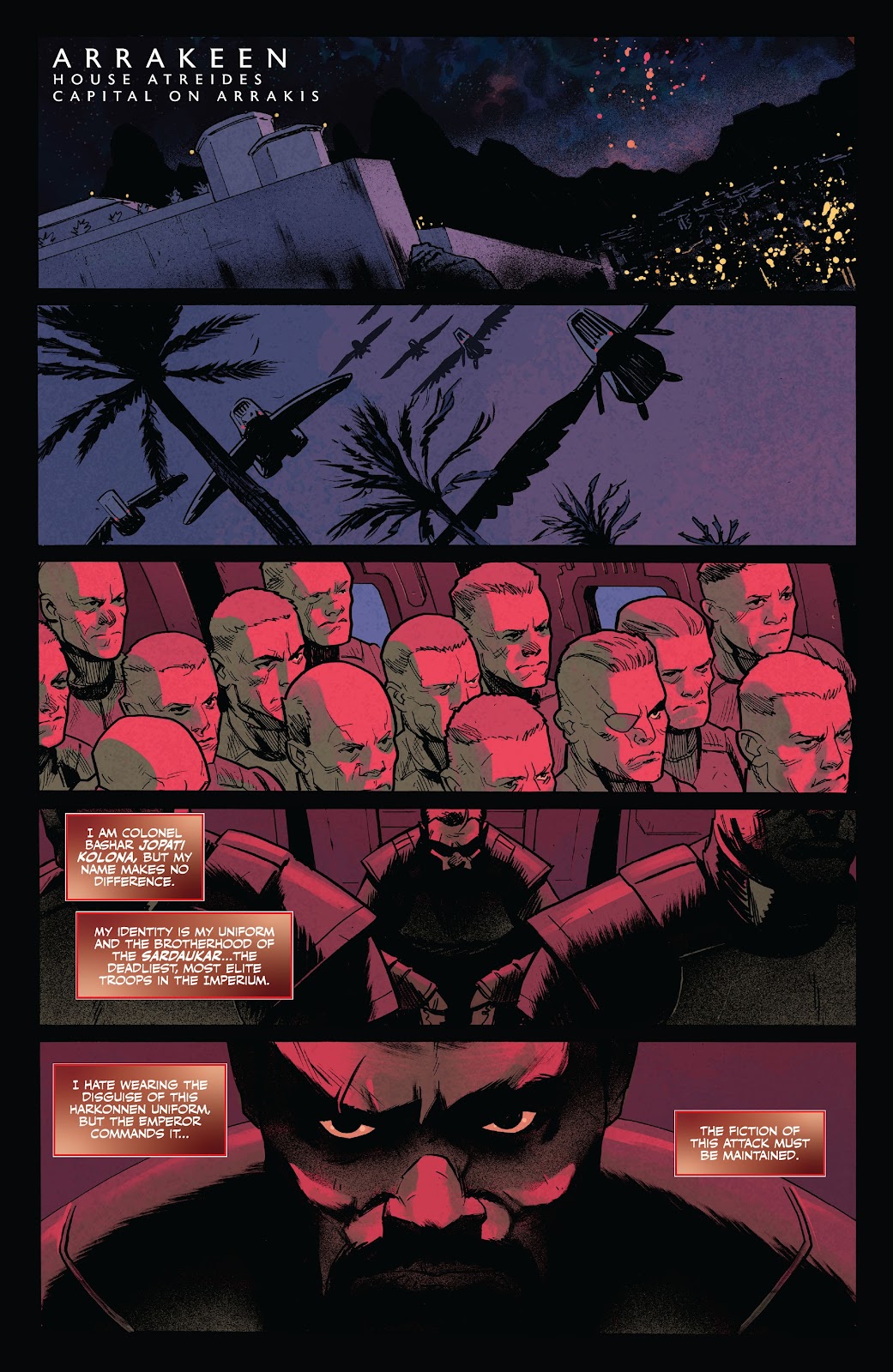 Dune: Blood of the Sardaukar issue 1 - Page 4