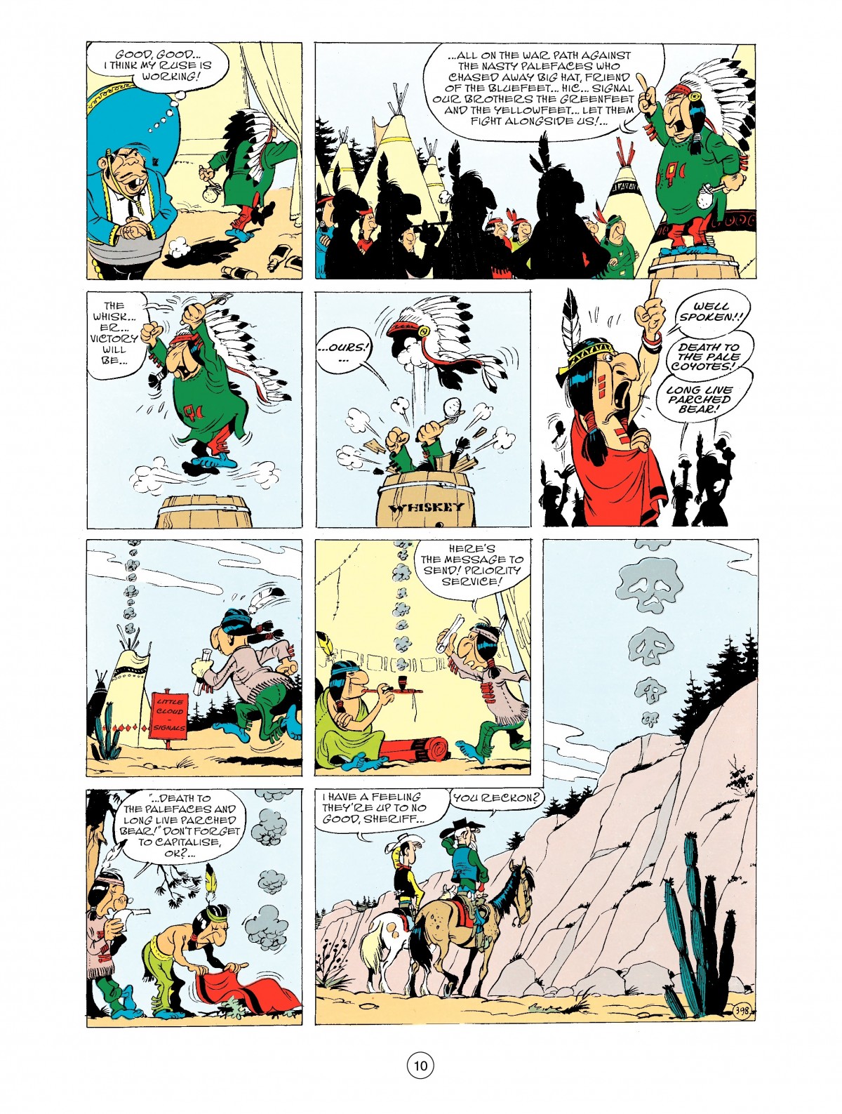 Read online A Lucky Luke Adventure comic -  Issue #43 - 10