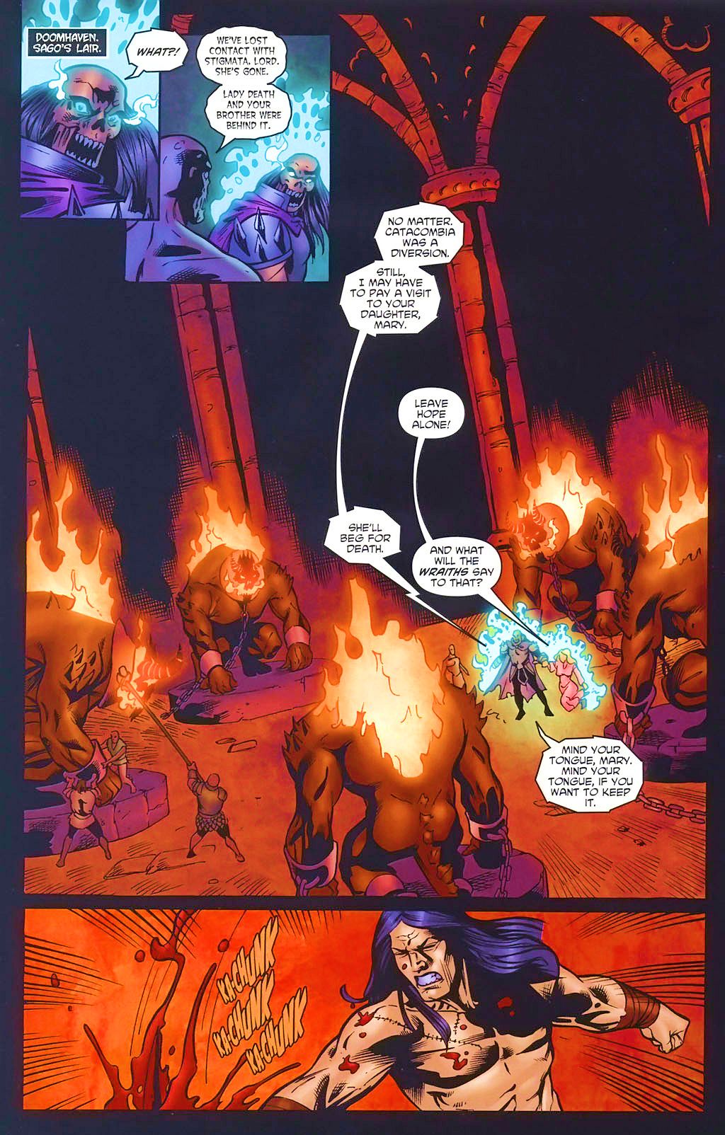 Read online Brian Pulido's Lady Death: Blacklands comic -  Issue #2 - 22