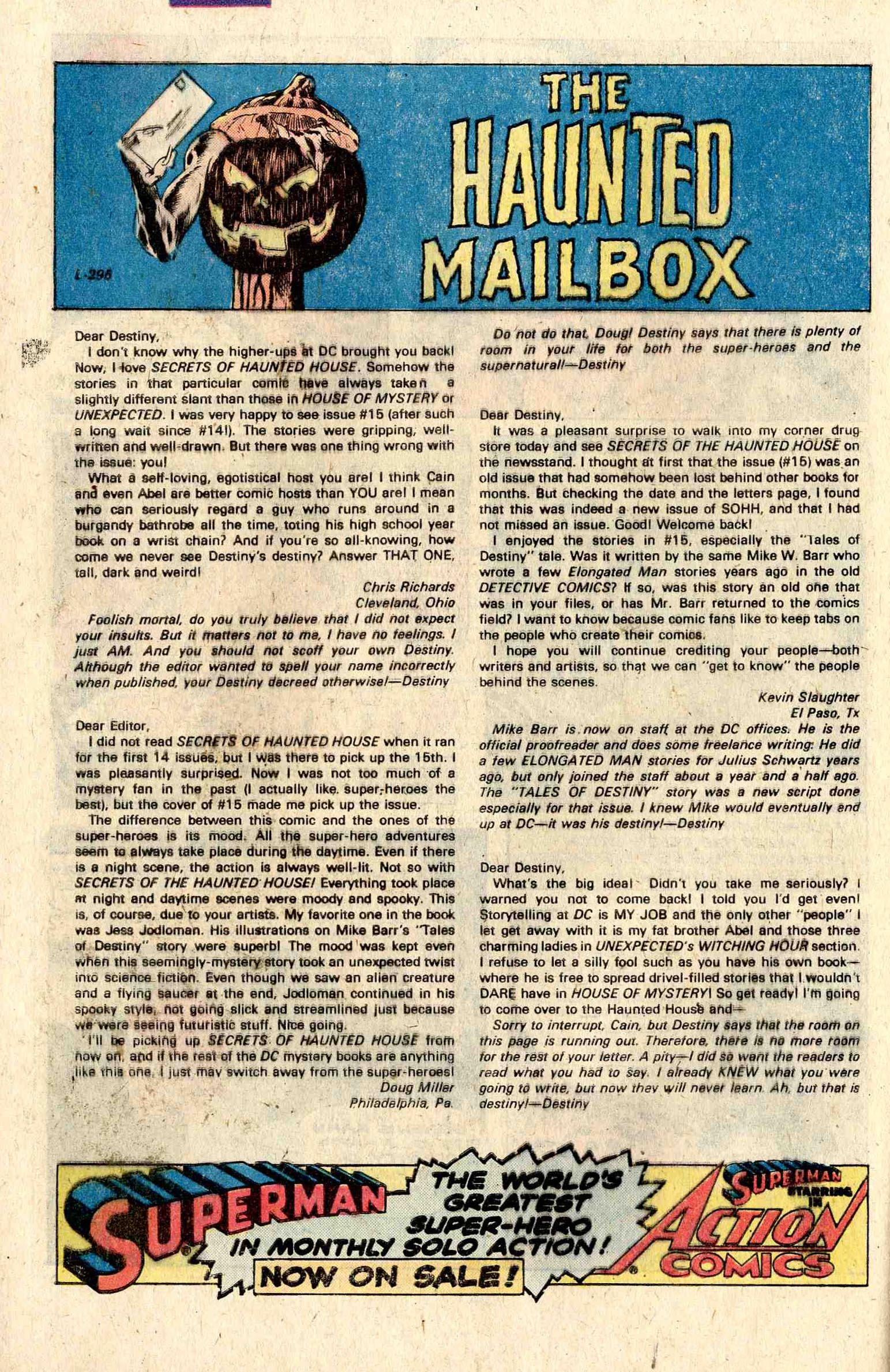 Read online Secrets of Haunted House comic -  Issue #17 - 32