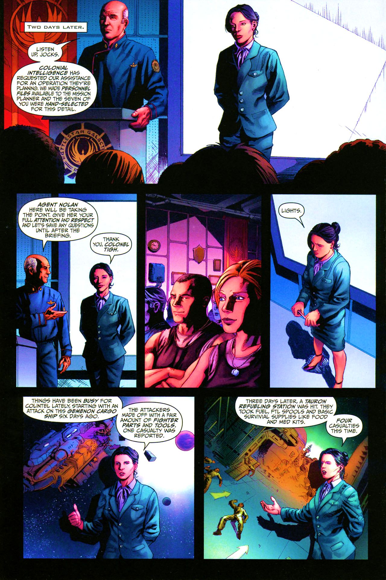 Read online Battlestar Galactica: Season Zero comic -  Issue #3 - 11