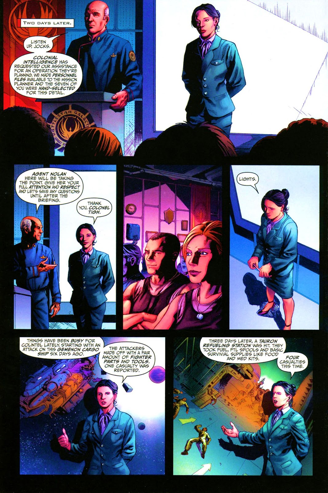 Battlestar Galactica: Season Zero issue 3 - Page 11