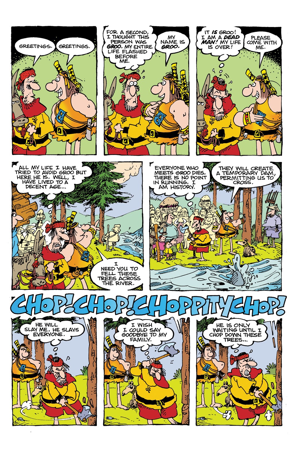 Read online Sergio Aragonés' Groo: The Most Intelligent Man In The World comic -  Issue # TPB - 33