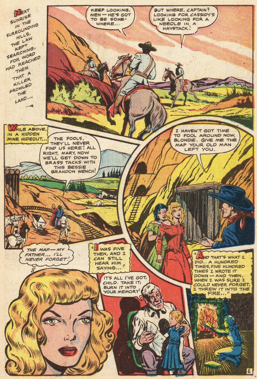 Read online Cowgirl Romances (1950) comic -  Issue #5 - 31