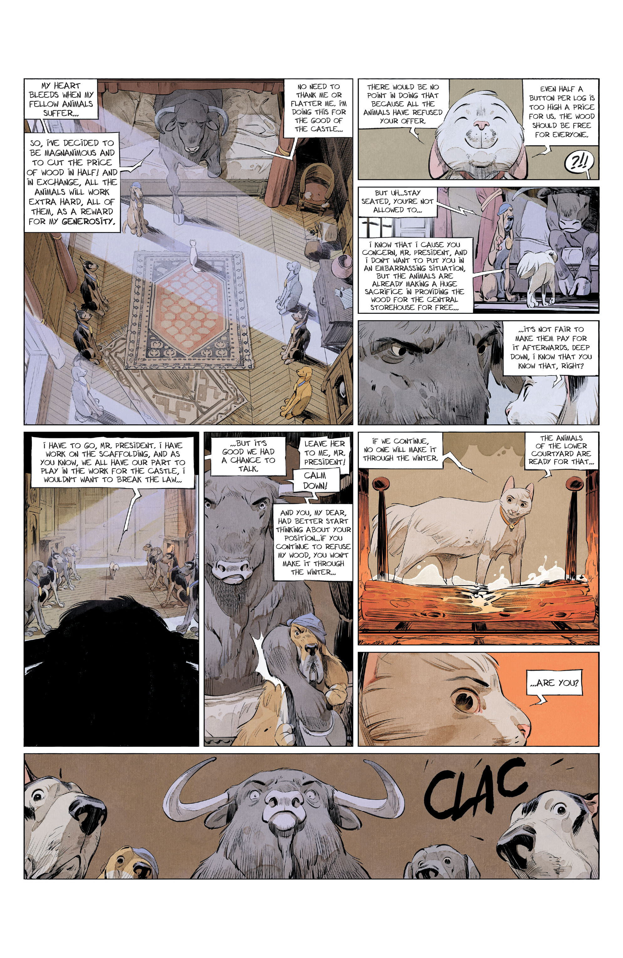 Read online Animal Castle comic -  Issue #5 - 18