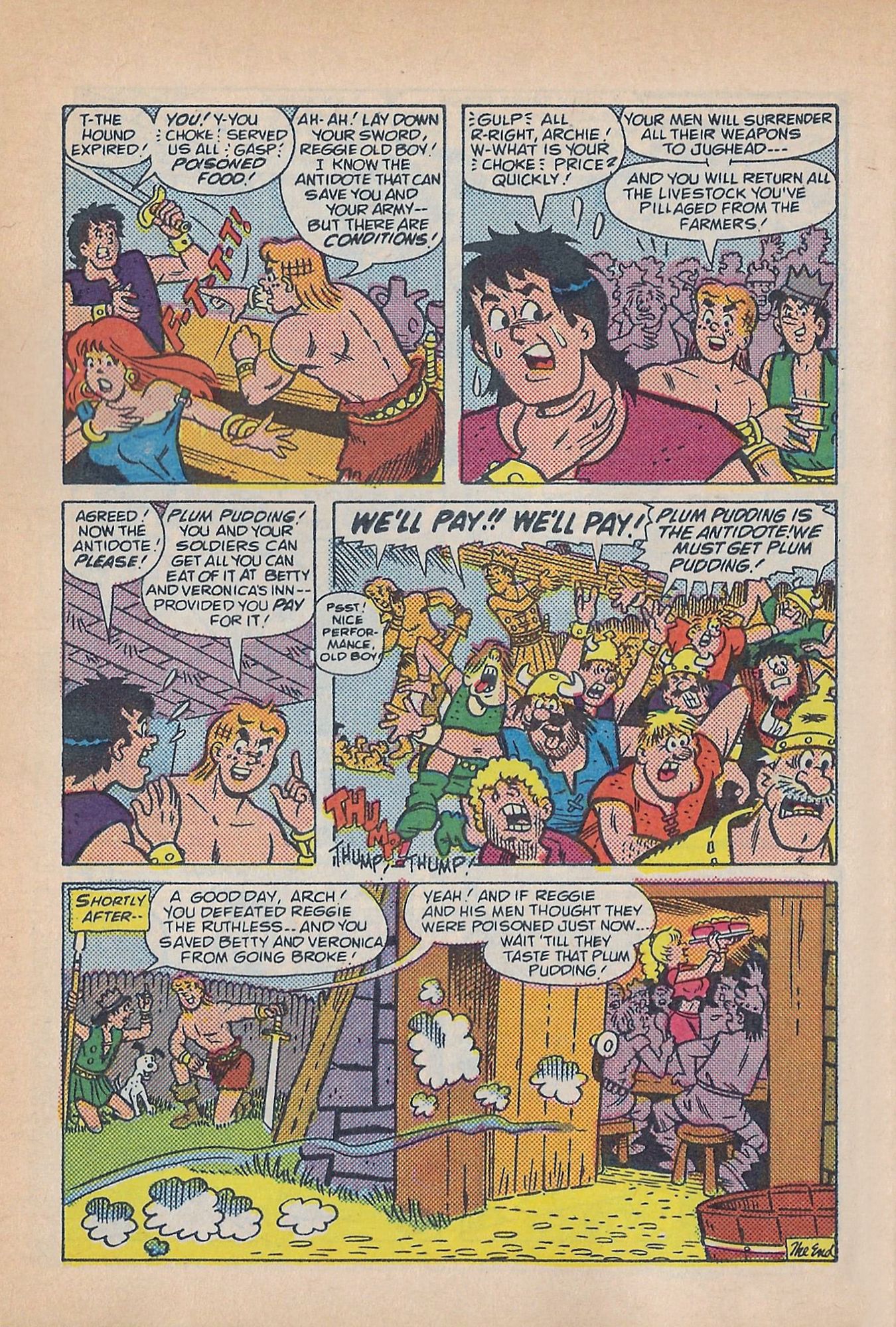 Read online Jughead Jones Comics Digest comic -  Issue #58 - 96