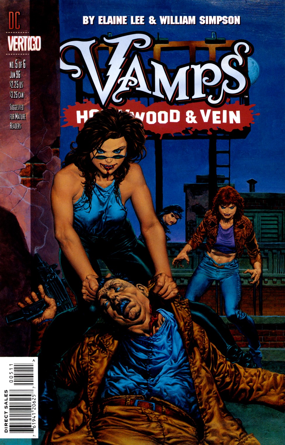 Read online Vamps: Hollywood & Vein comic -  Issue #5 - 1
