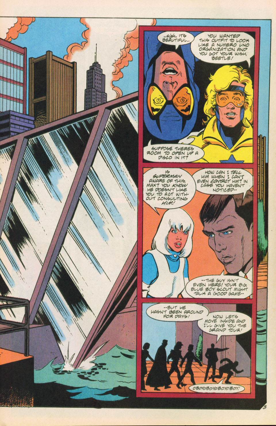 Read online Justice League America comic -  Issue #63 - 4