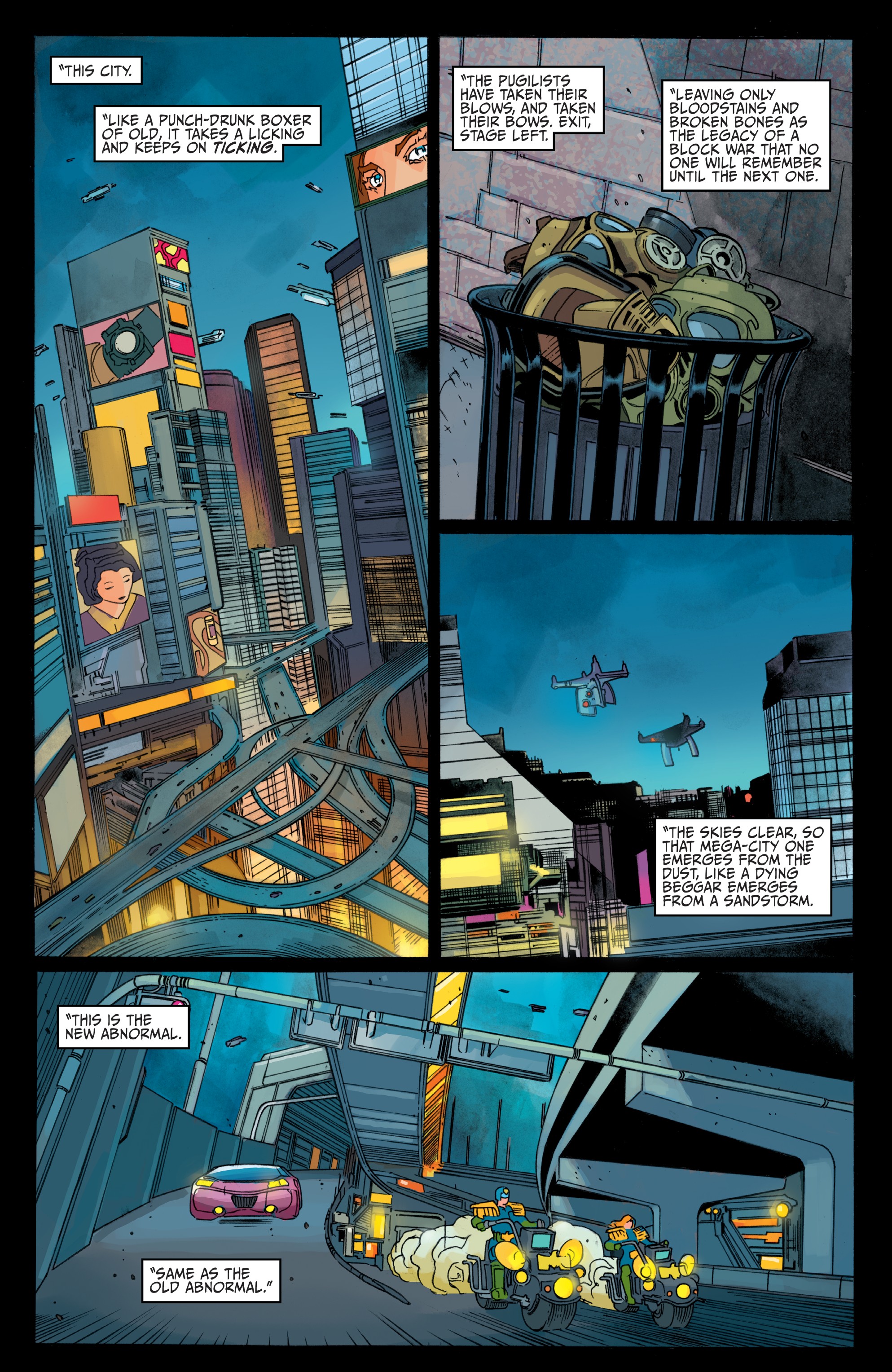 Read online Judge Dredd: Toxic comic -  Issue #4 - 16