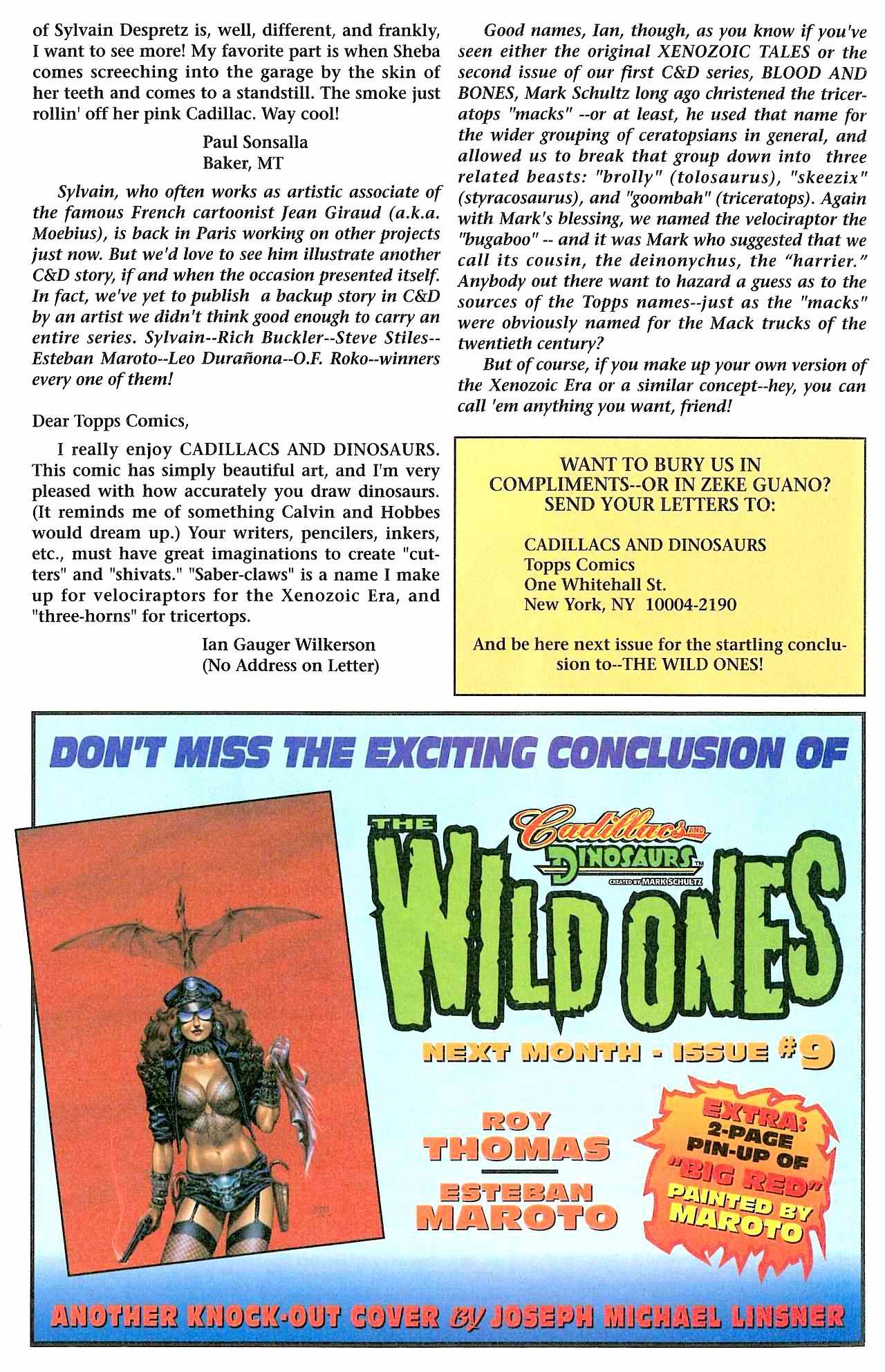 Read online Cadillacs and Dinosaurs comic -  Issue #8 - 23