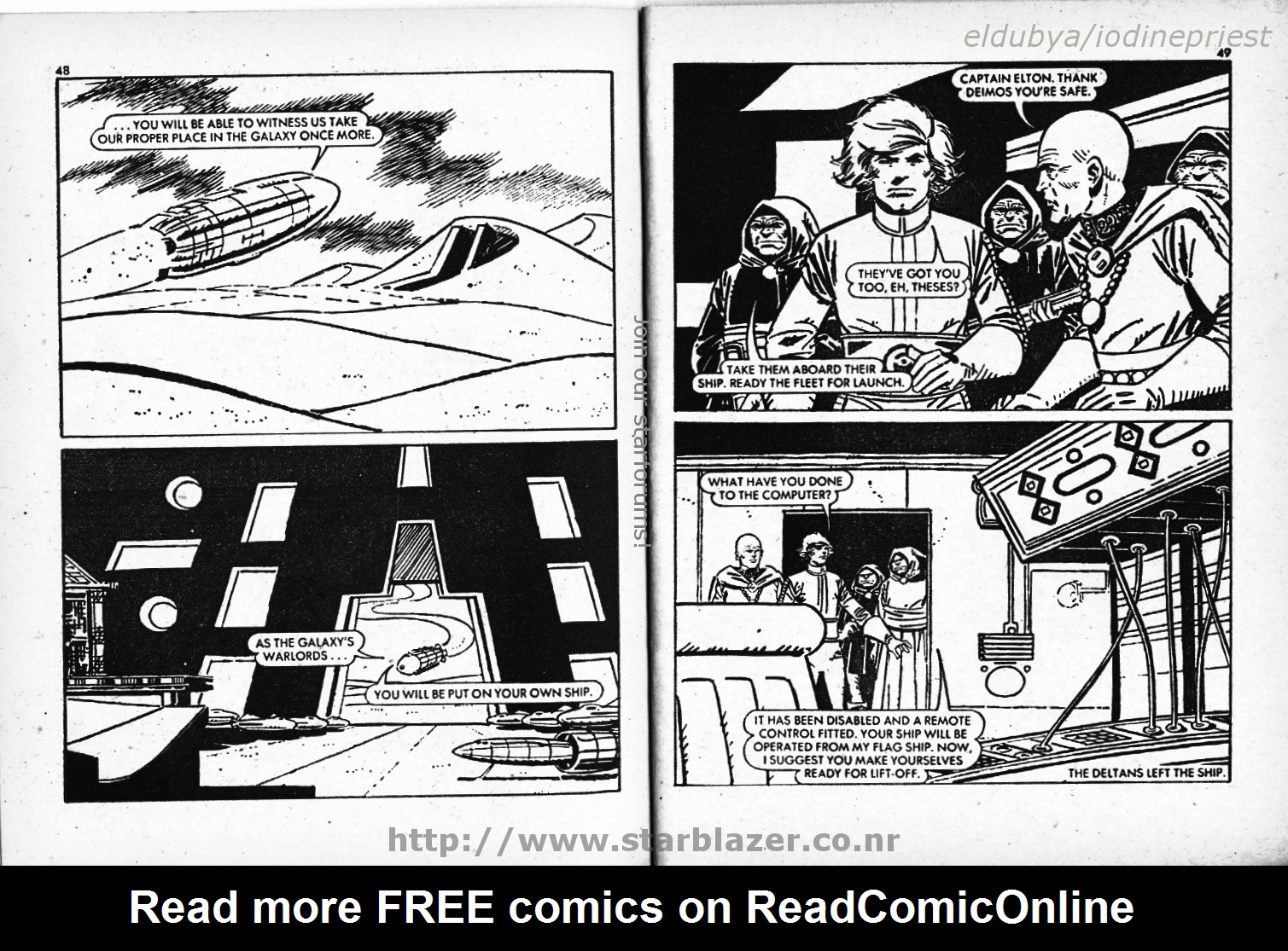 Read online Starblazer comic -  Issue #63 - 26