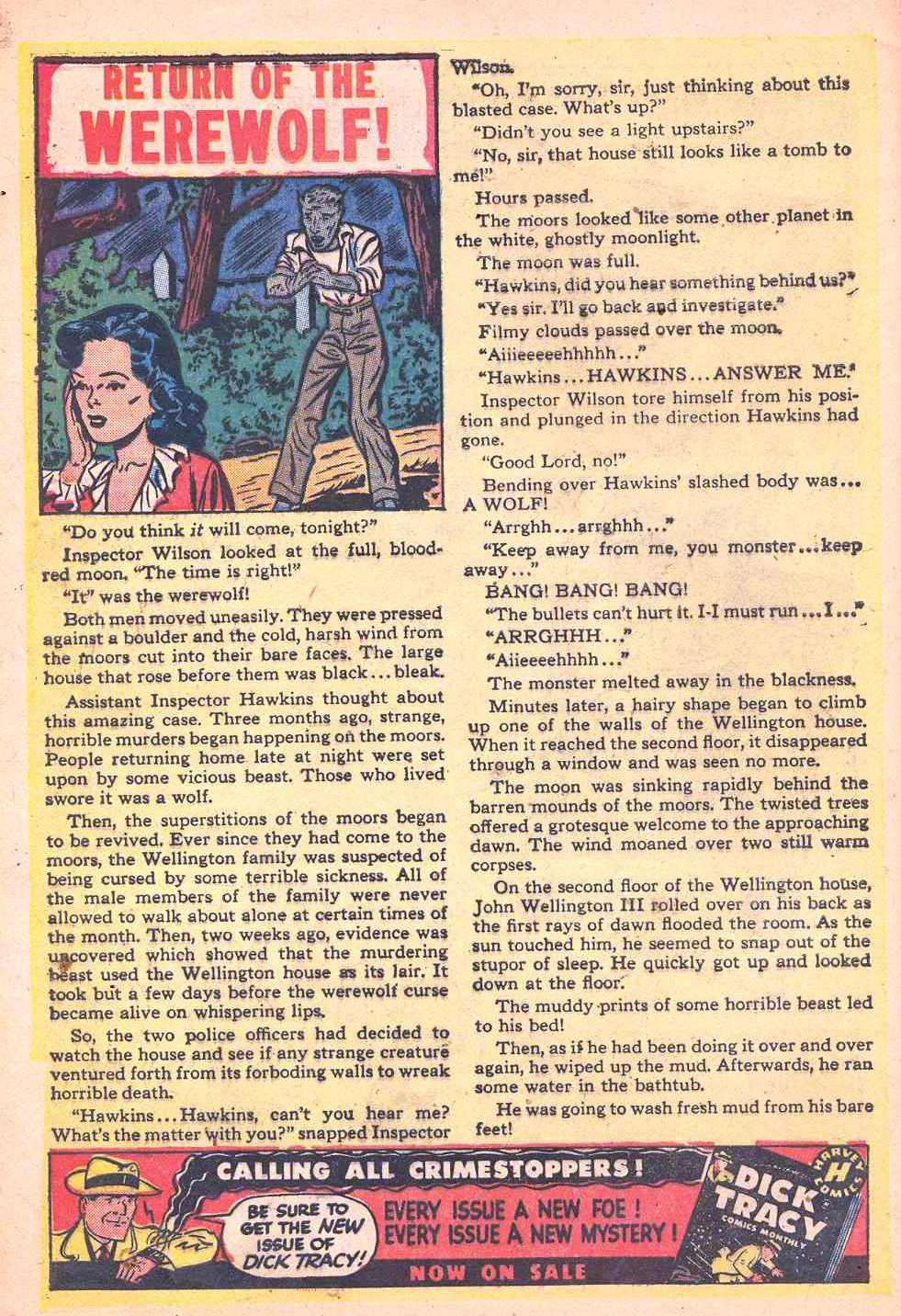 Read online Chamber of Chills (1951) comic -  Issue #5 - 32