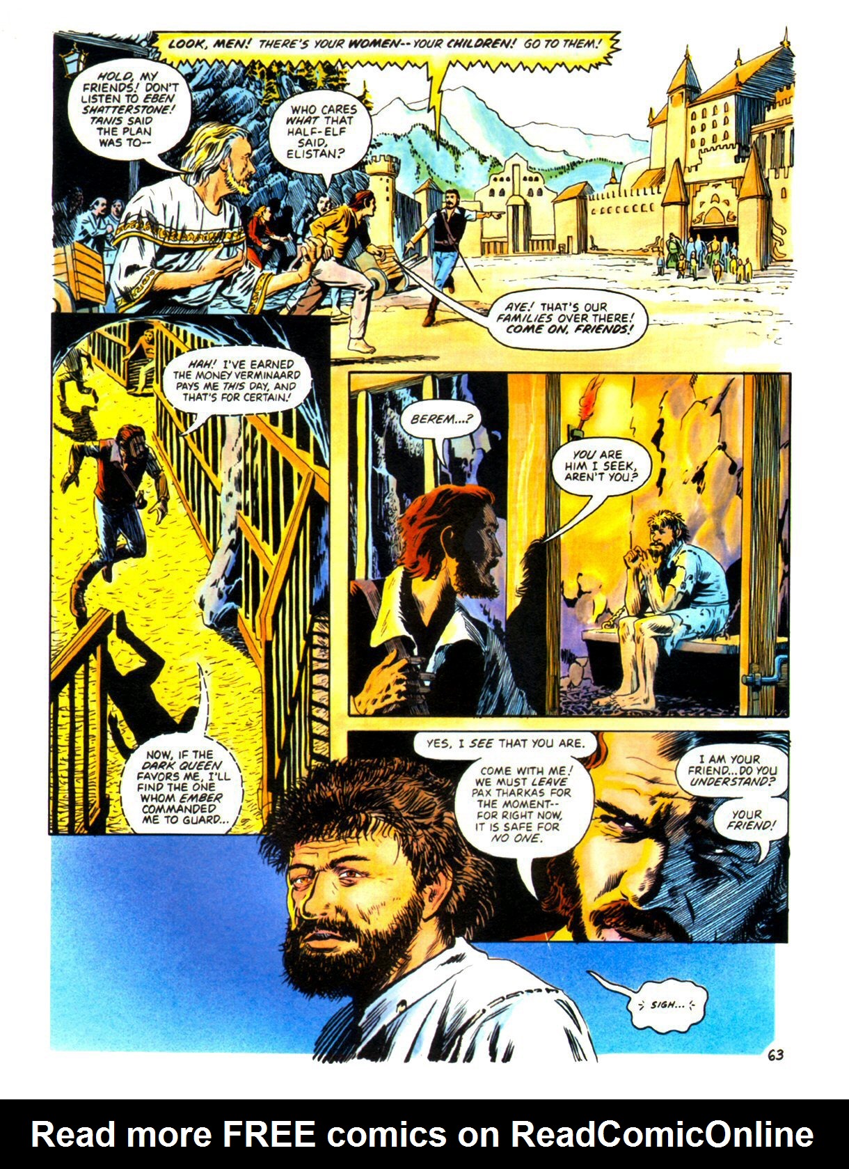 Read online Dragonlance Saga comic -  Issue #2 - 68