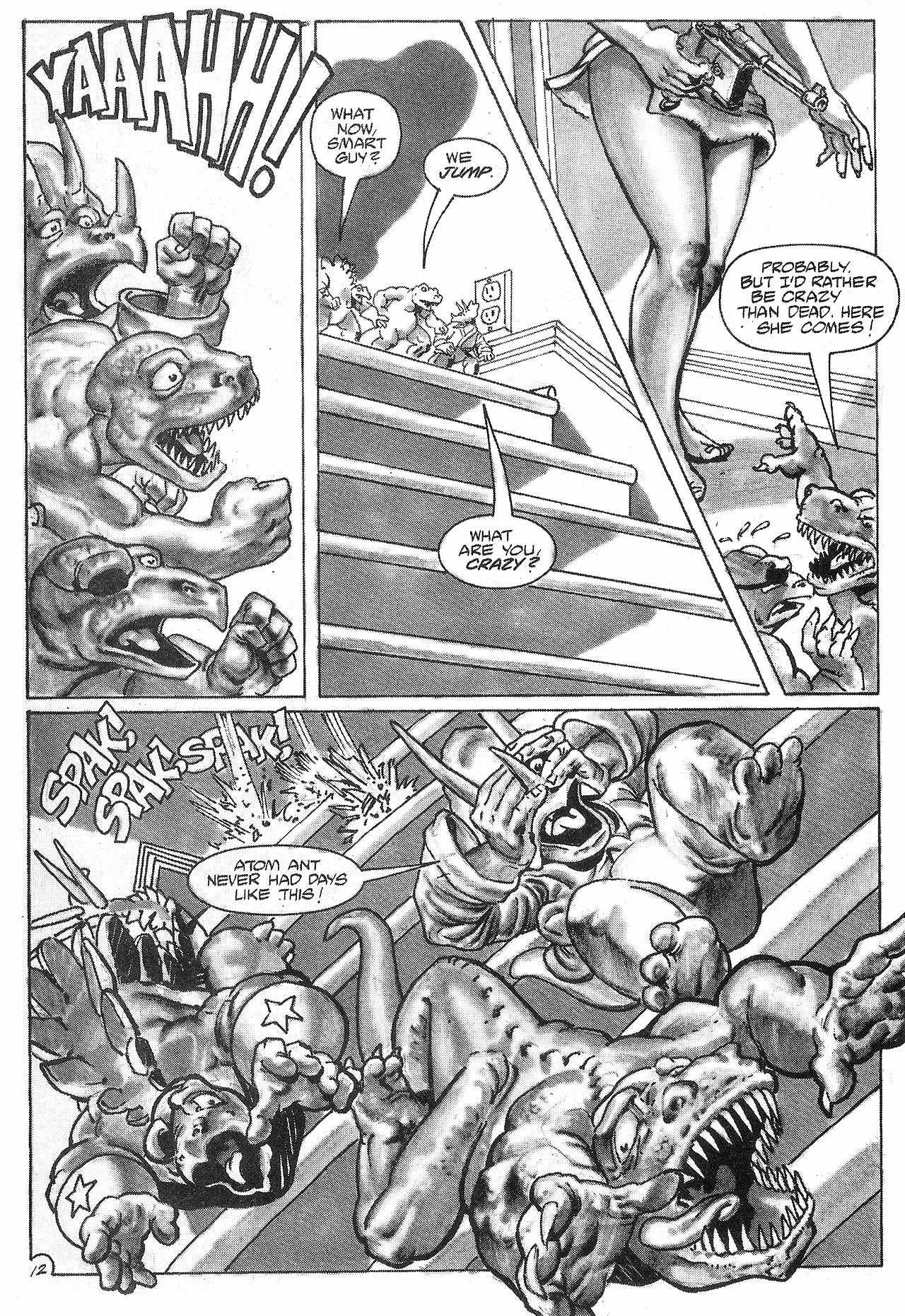 Read online Dinosaurs For Hire (1988) comic -  Issue #6 - 14