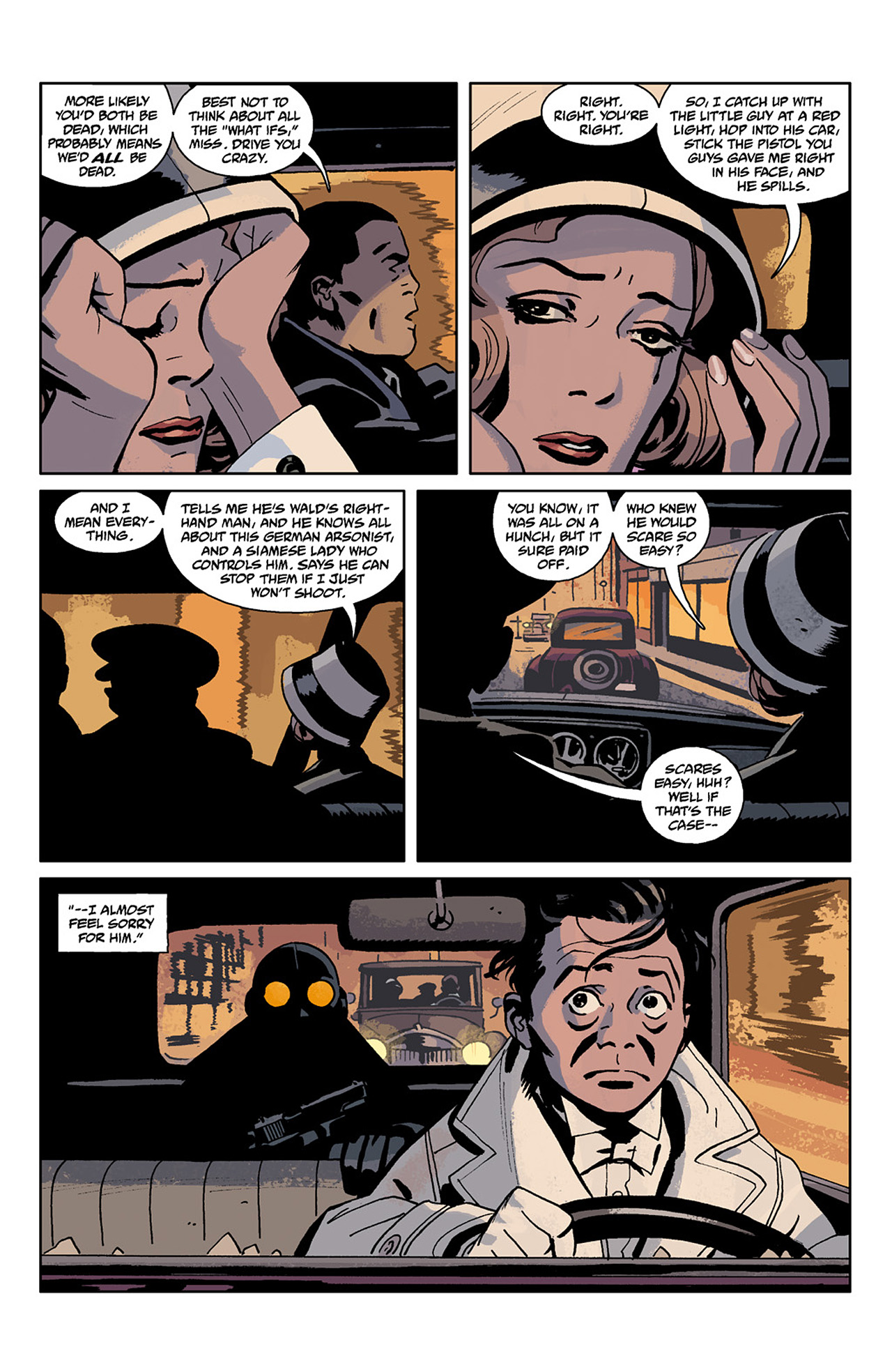 Read online Lobster Johnson: The Burning Hand comic -  Issue #5 - 5