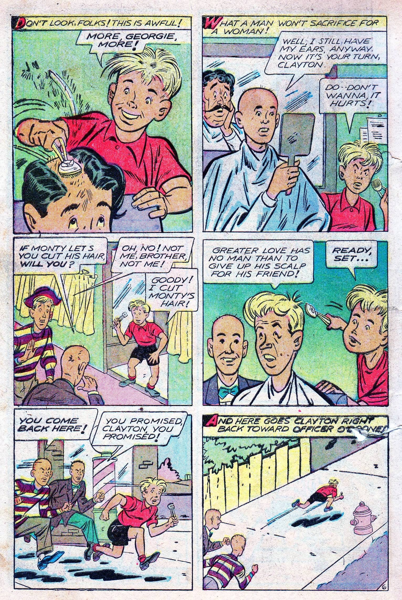 Read online Georgie Comics (1945) comic -  Issue #5 - 8