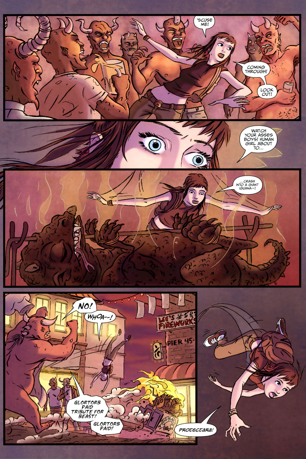 Read online Strange Girl comic -  Issue #7 - 11
