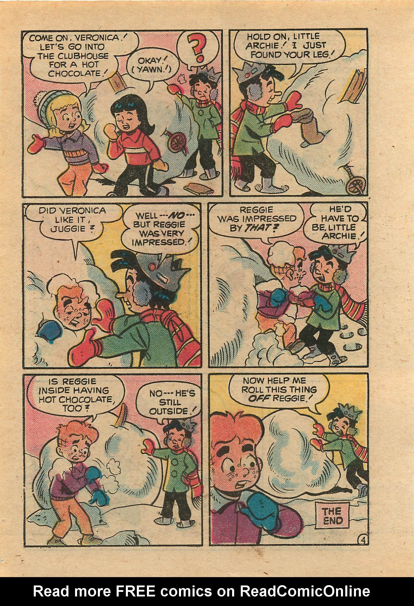 Read online Little Archie Comics Digest Magazine comic -  Issue #4 - 106