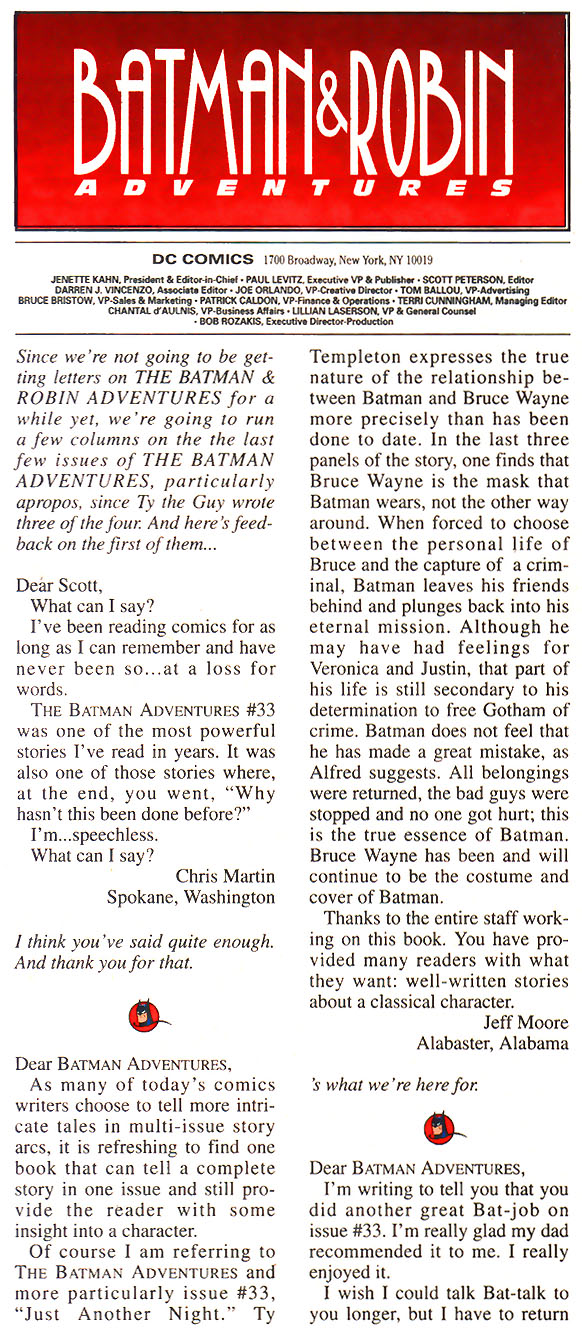 Read online The Batman and Robin Adventures comic -  Issue #3 - 24