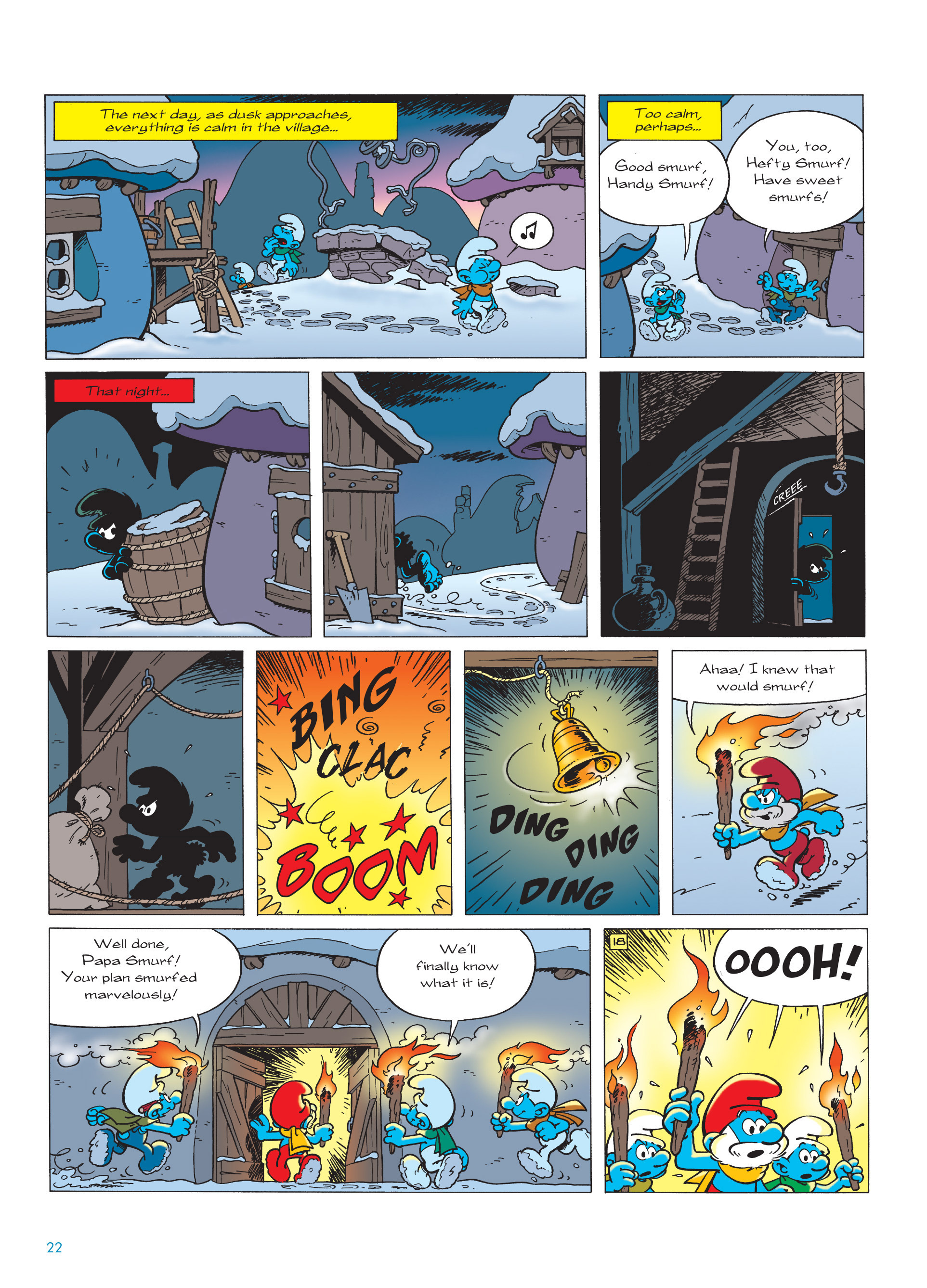 Read online The Smurfs comic -  Issue #21 - 22