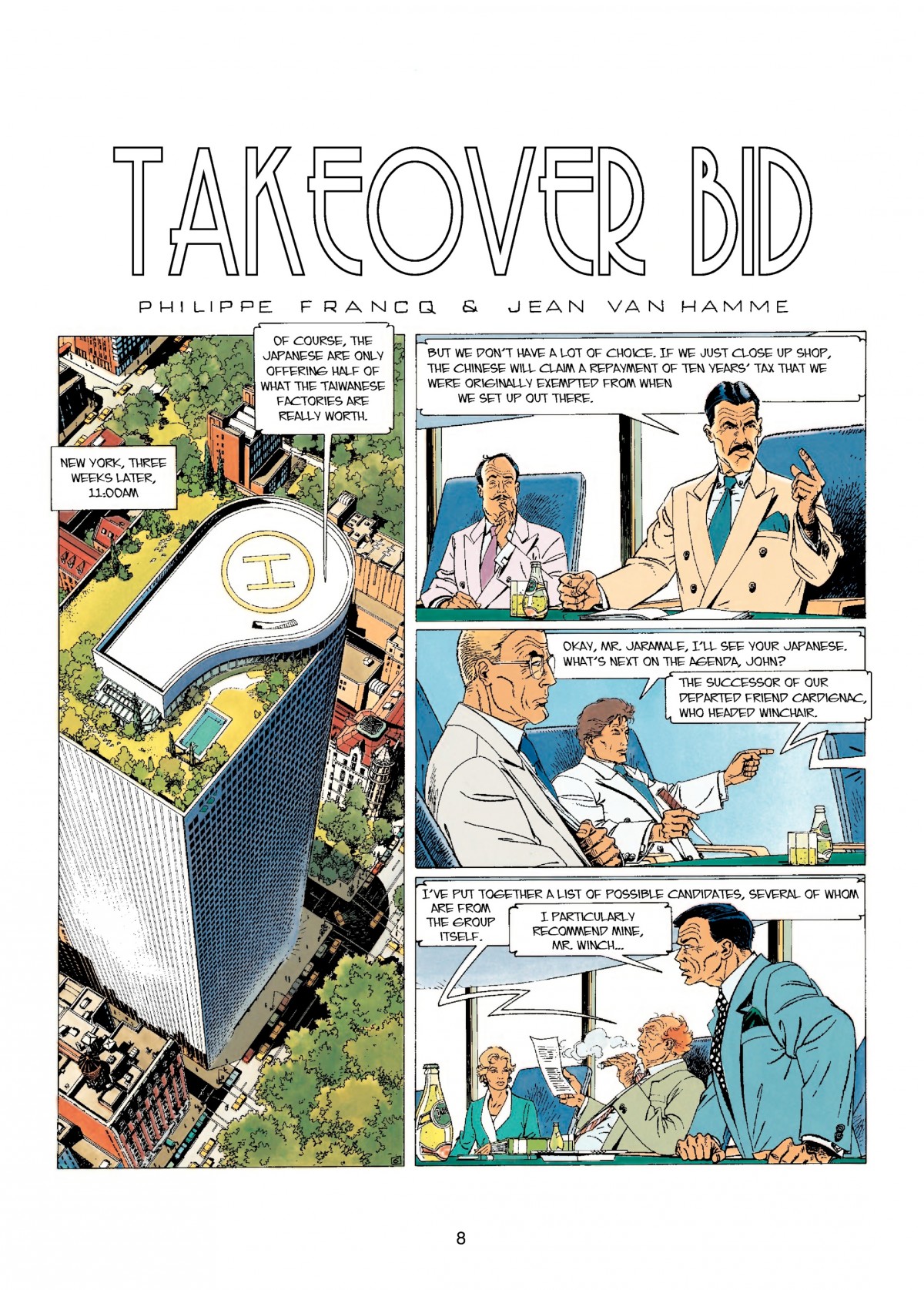 Read online Largo Winch comic -  Issue # TPB 2 - 8