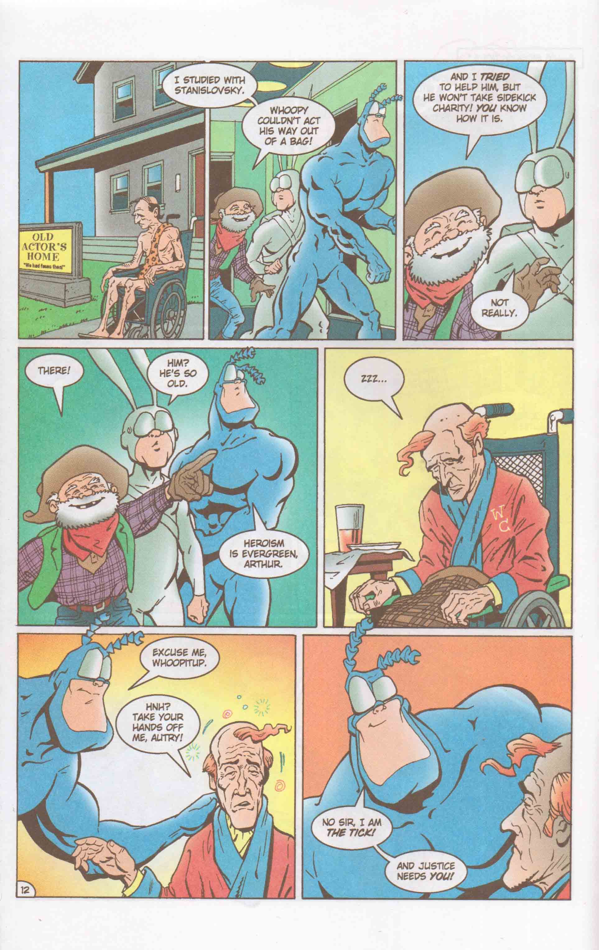 Read online The Tick: Big Red-N-Green Christmas Spectacle comic -  Issue # Full - 14