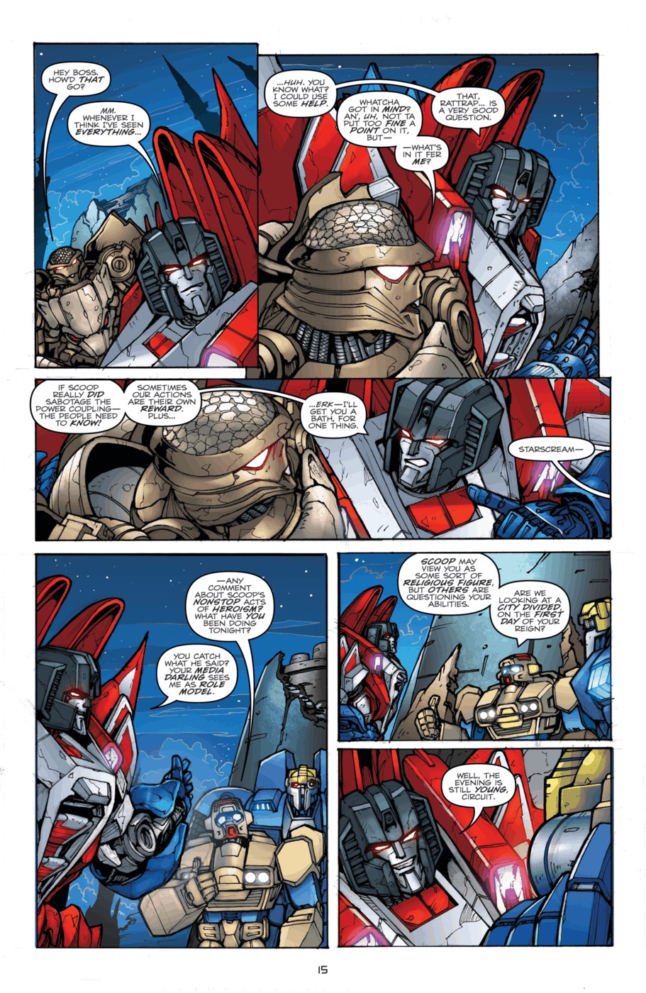 Read online Transformers: Robots In Disguise (2012) comic -  Issue #20 - 18