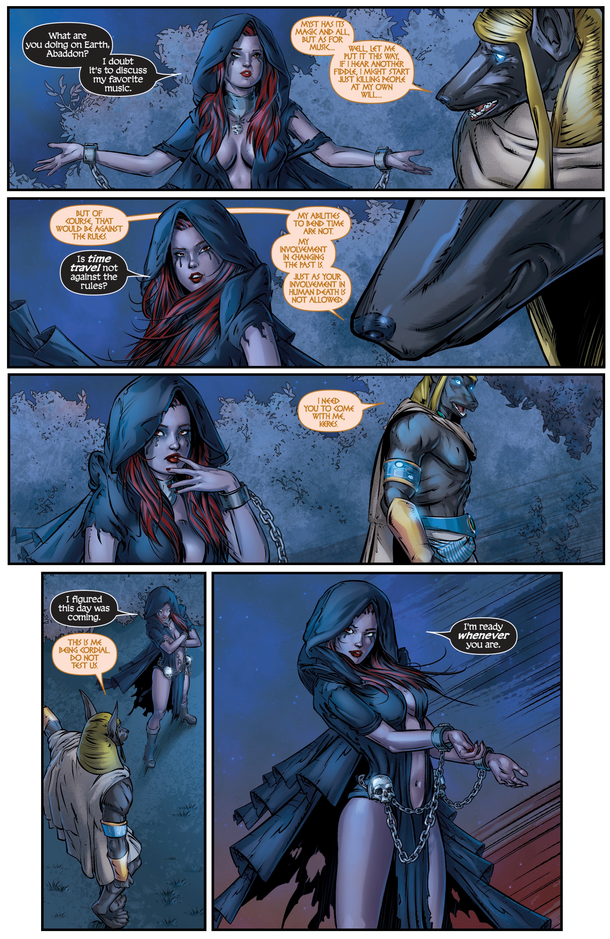Read online Grimm Fairy Tales presents Death comic -  Issue # Full - 10