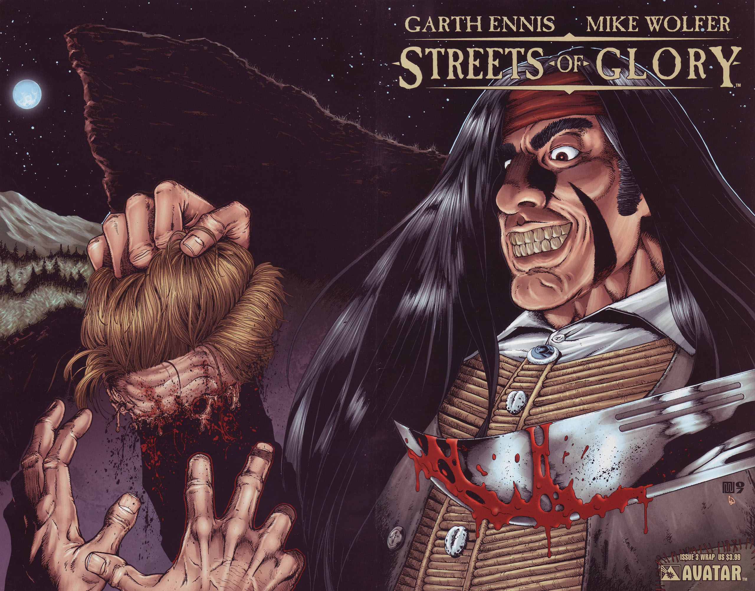 Read online Garth Ennis' Streets of Glory comic -  Issue #3 - 1