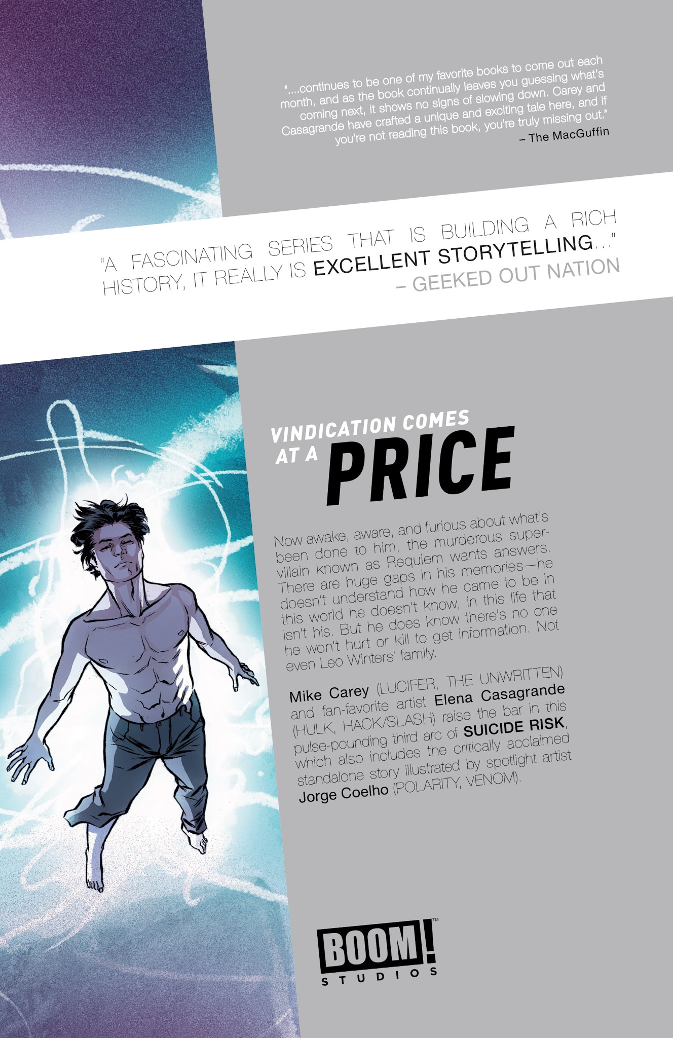 Read online Suicide Risk comic -  Issue # _TPB 3 - 109